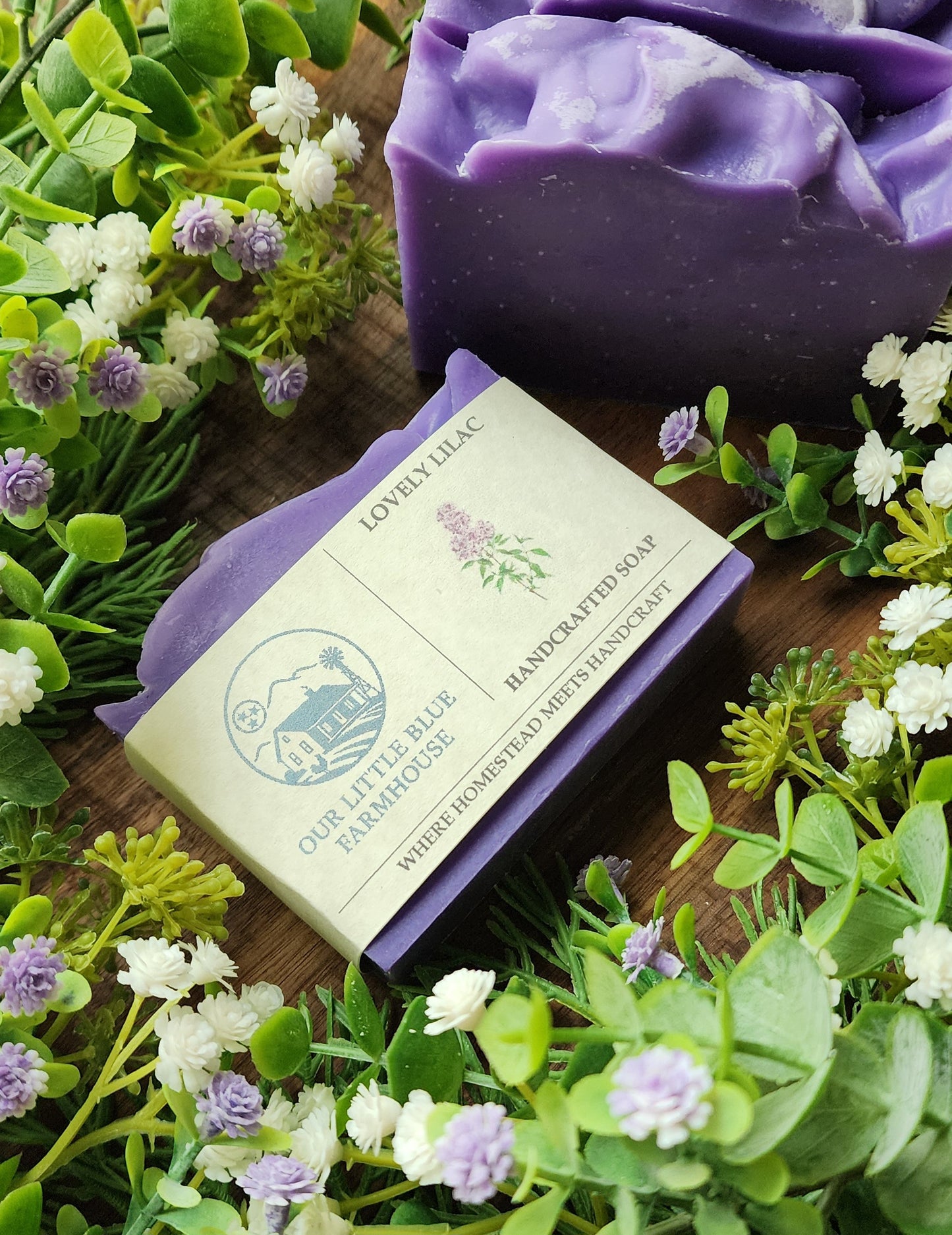 Lovely Lilac Handmade Soap