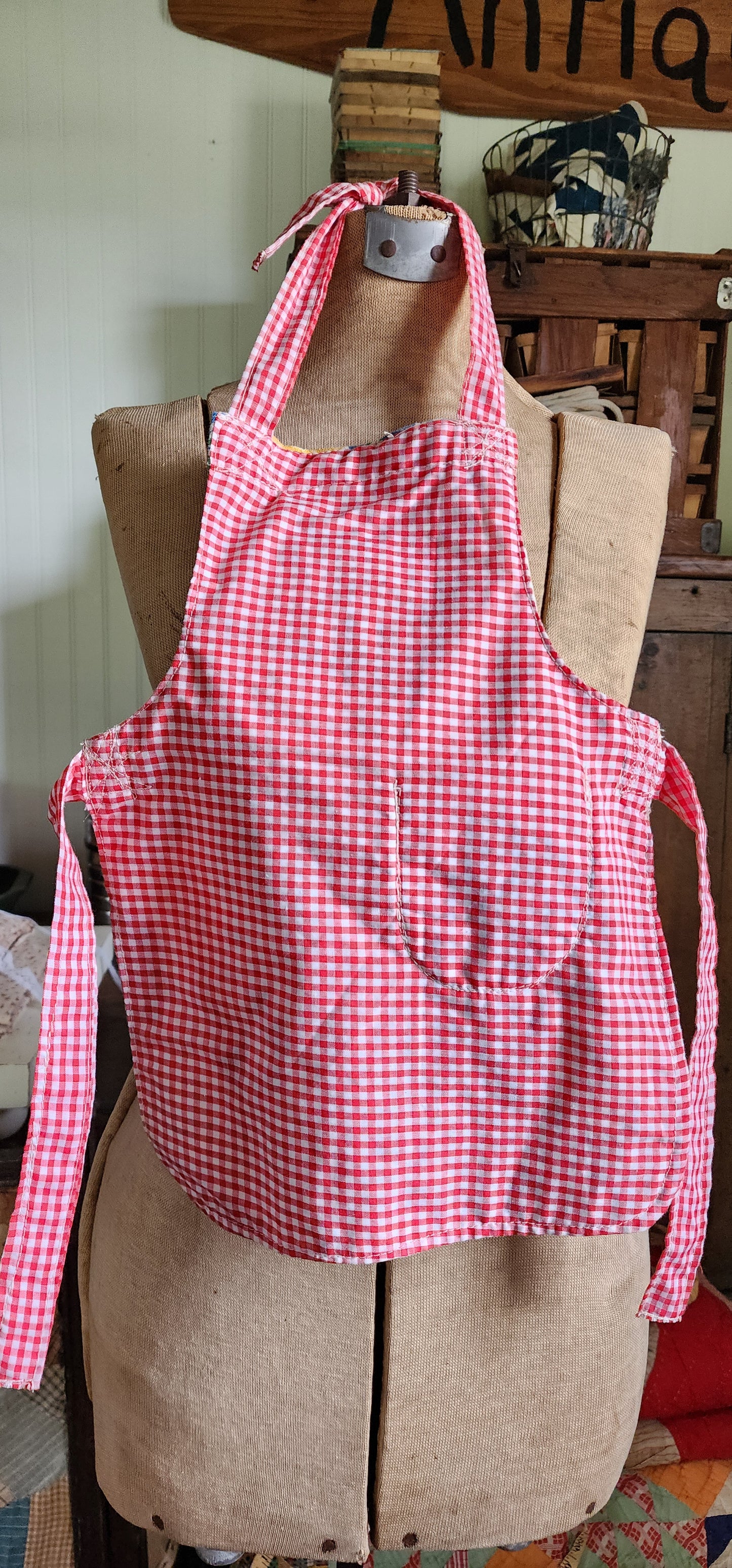 Grandma's Vintage Linen Children's Apron