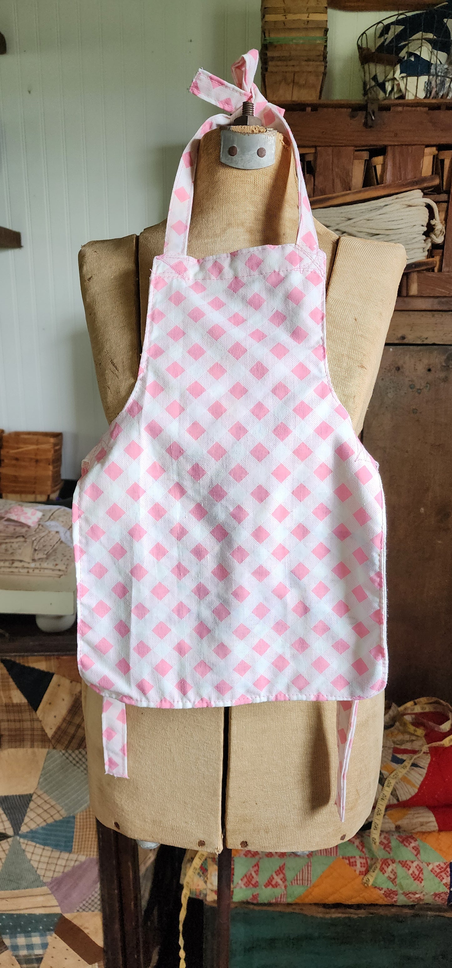 Grandma's Vintage Linen Children's Apron
