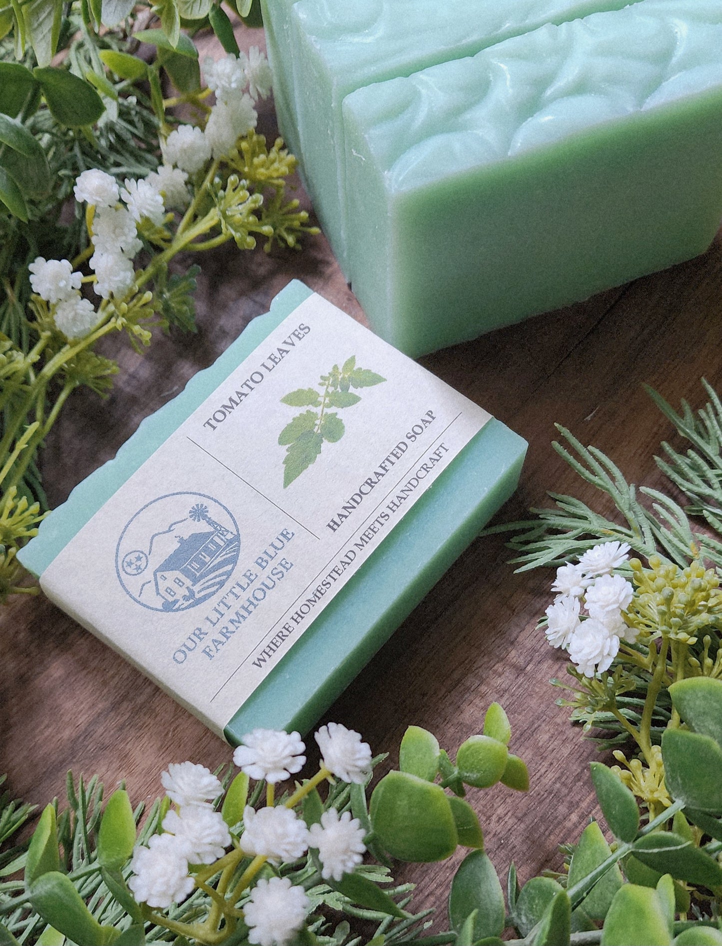 Tomato Leaves Handmade Soap