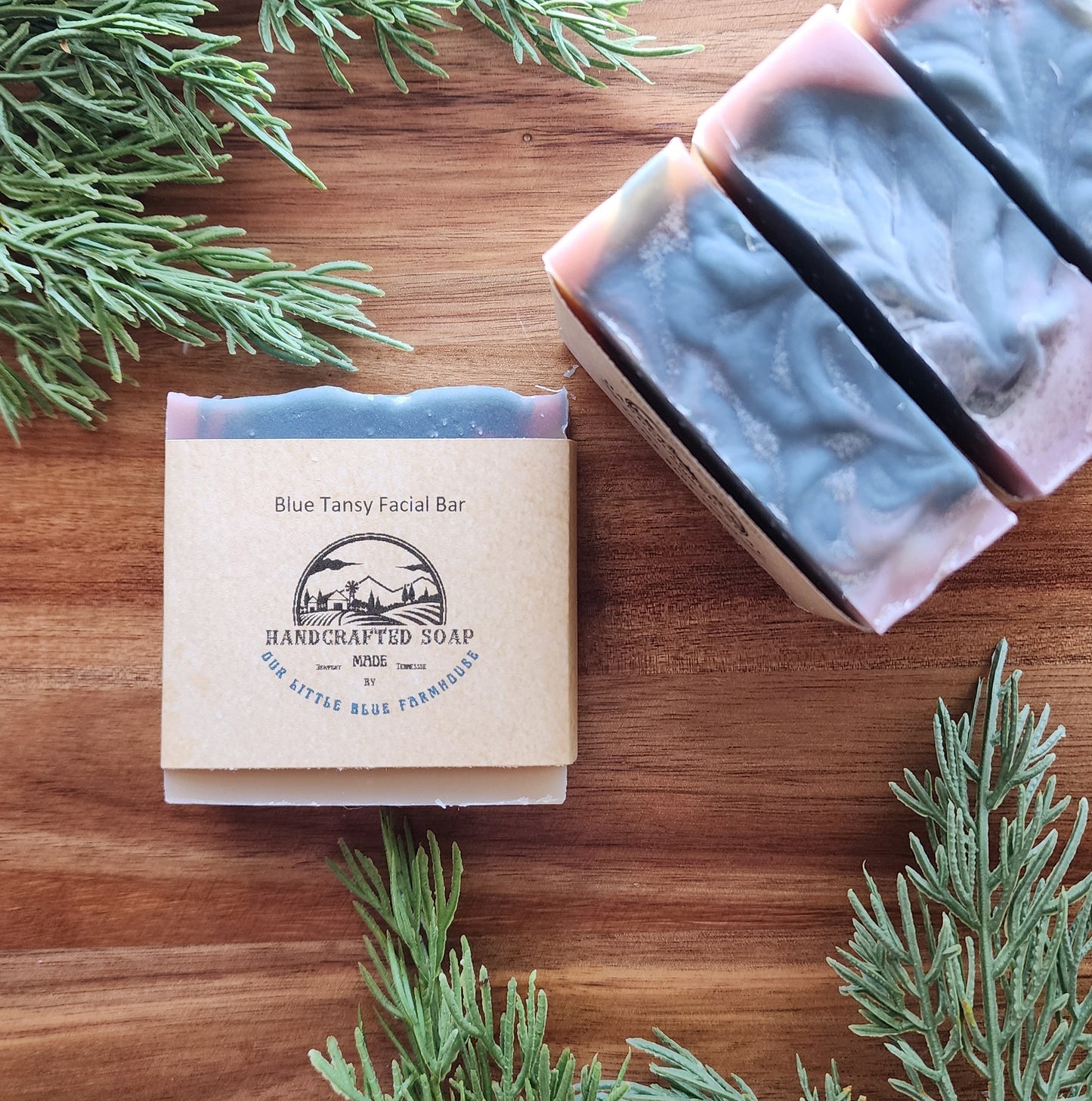 Blue Tansy Facial Bar Handmade Soap