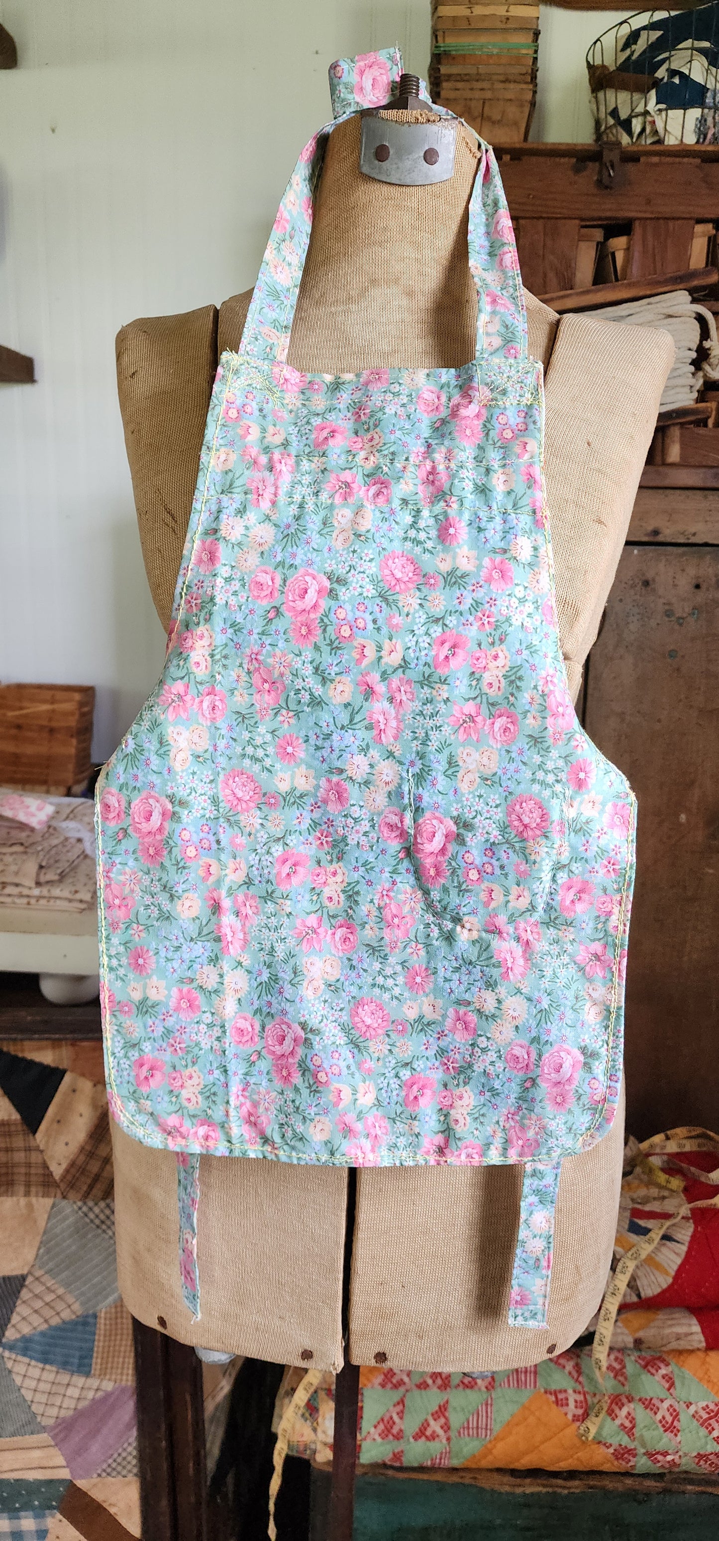 Grandma's Vintage Linen Children's Apron