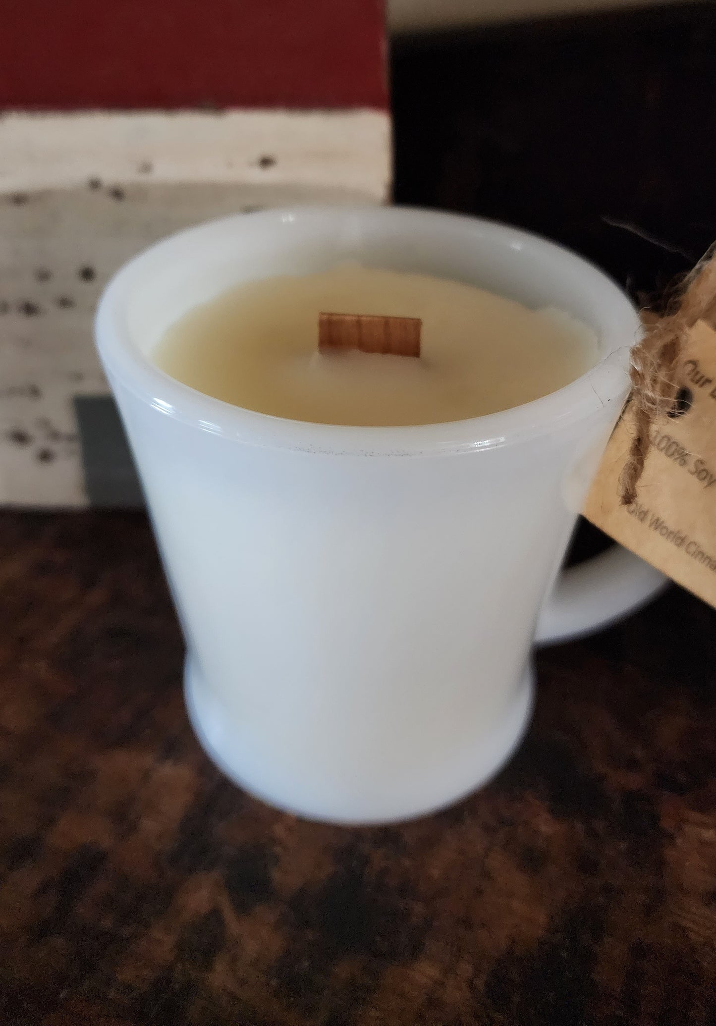 Soy Wax Candle - Old World Cinnamon