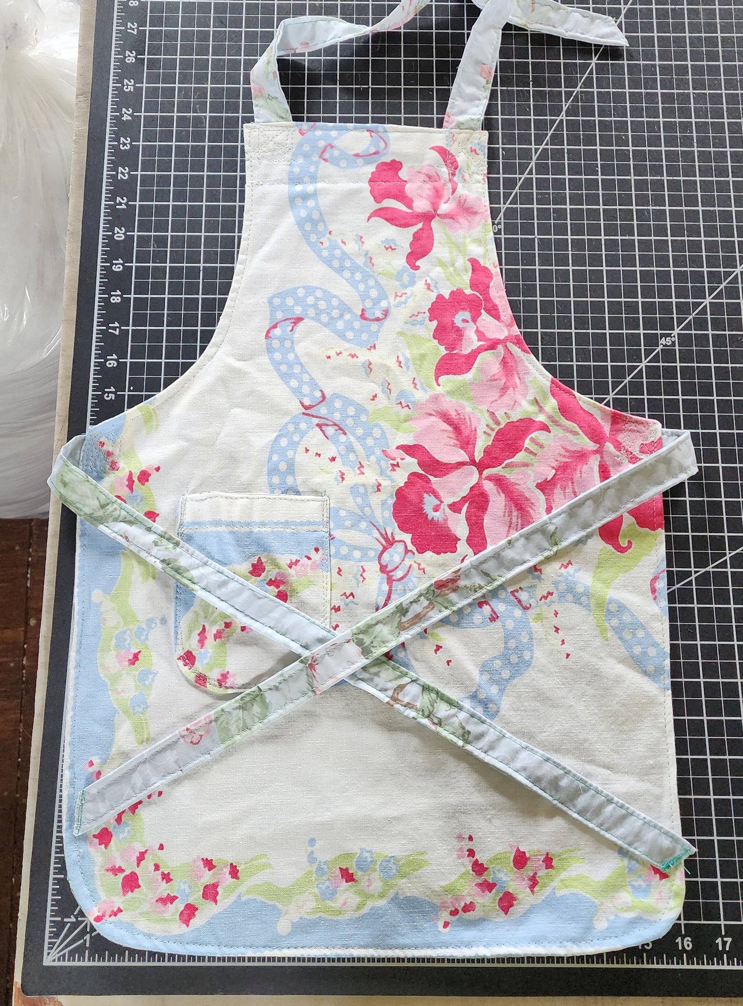 Grandma's Vintage Linen Children's Apron