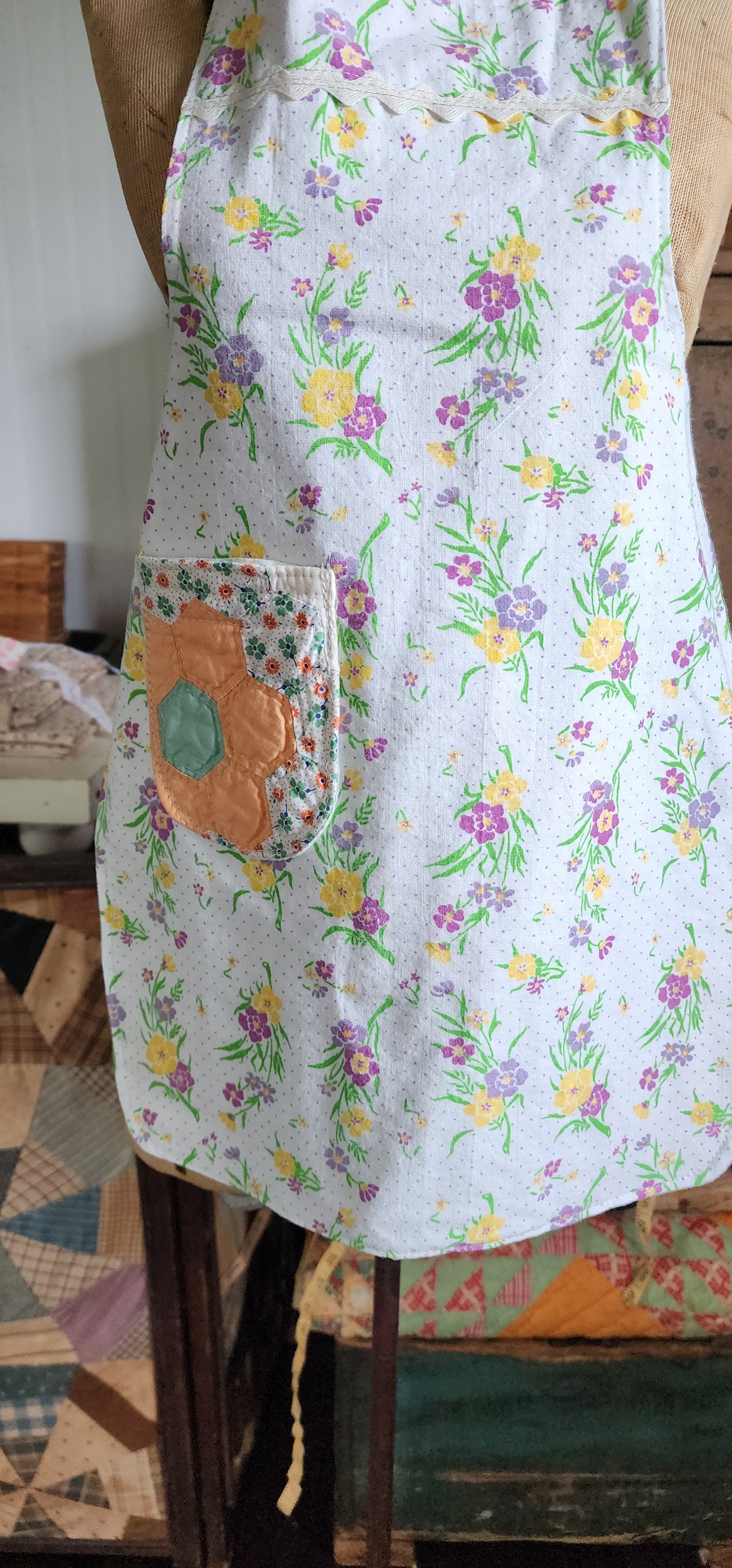 Grandma's Vintage Linen Children's Apron