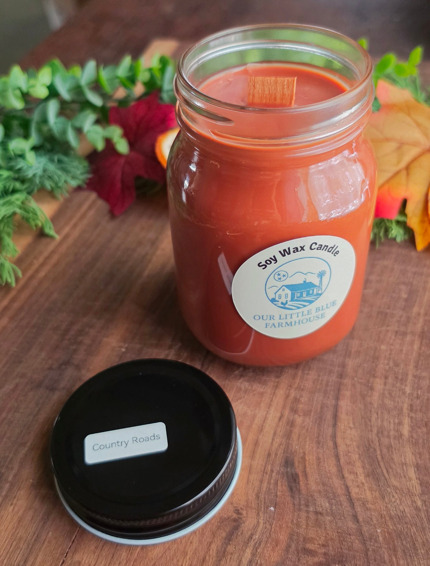 Soy Wax Candle - Country Roads