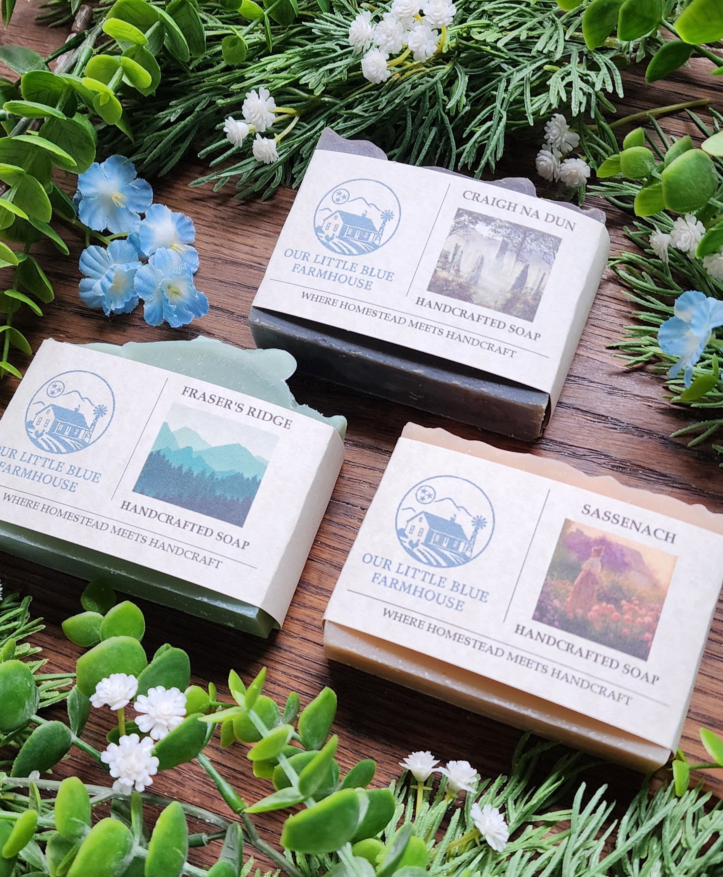 Outlander Inspired Handmade Soap Bundle
