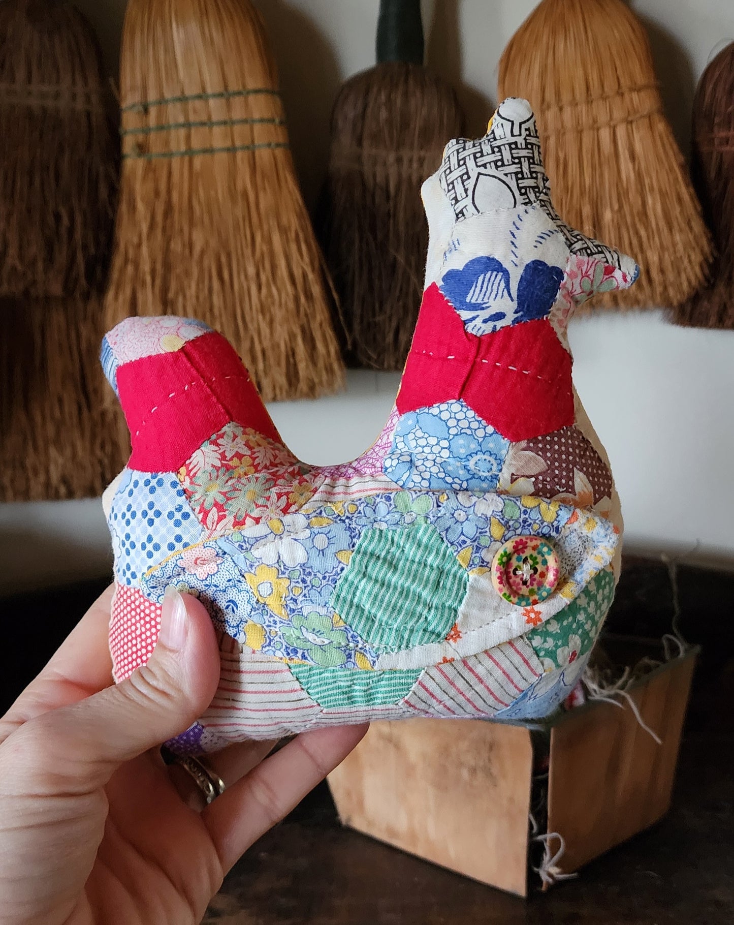 Vintage Quilt Chicken