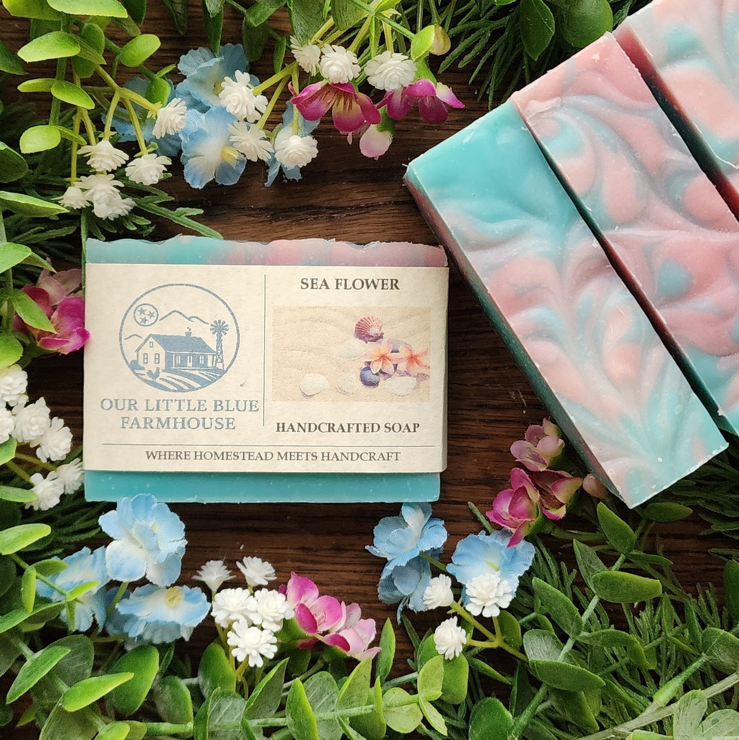 Sea Flower Handmade Soap