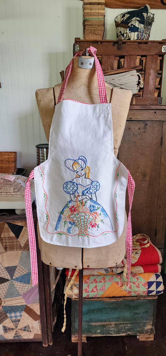 Grandma's Vintage Linen Children's Apron