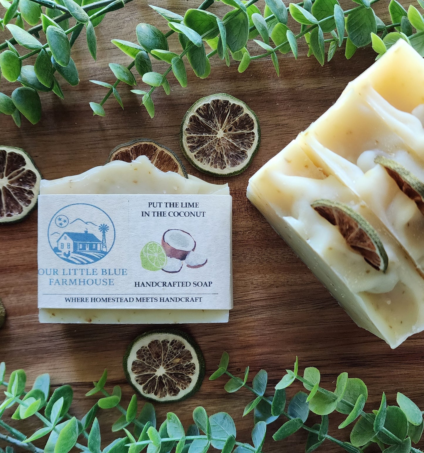Put the Lime in the Coconut Handmade Soap