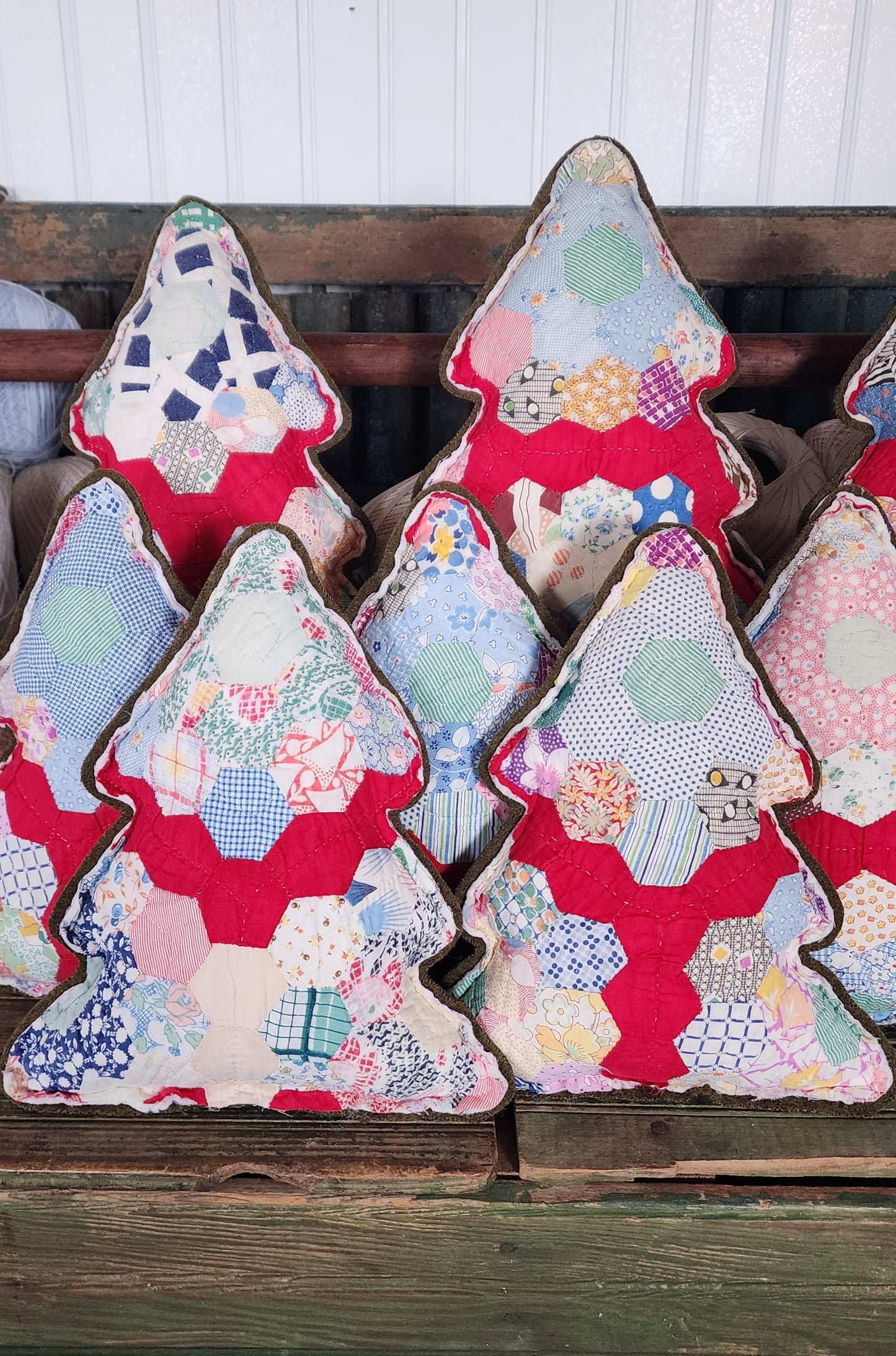 Vintage Quilt Christmas Tree