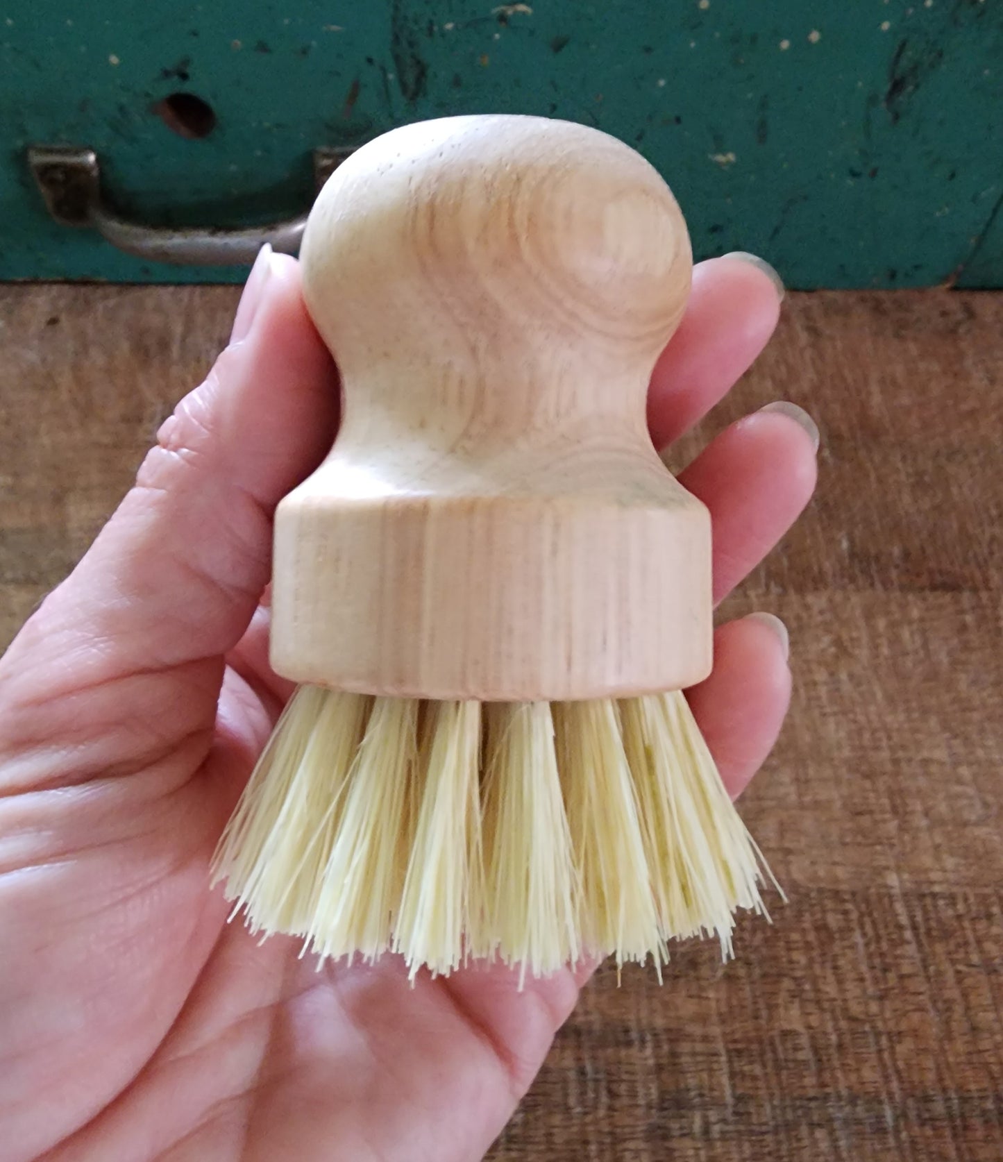 Bamboo Dish Soap Scrubber