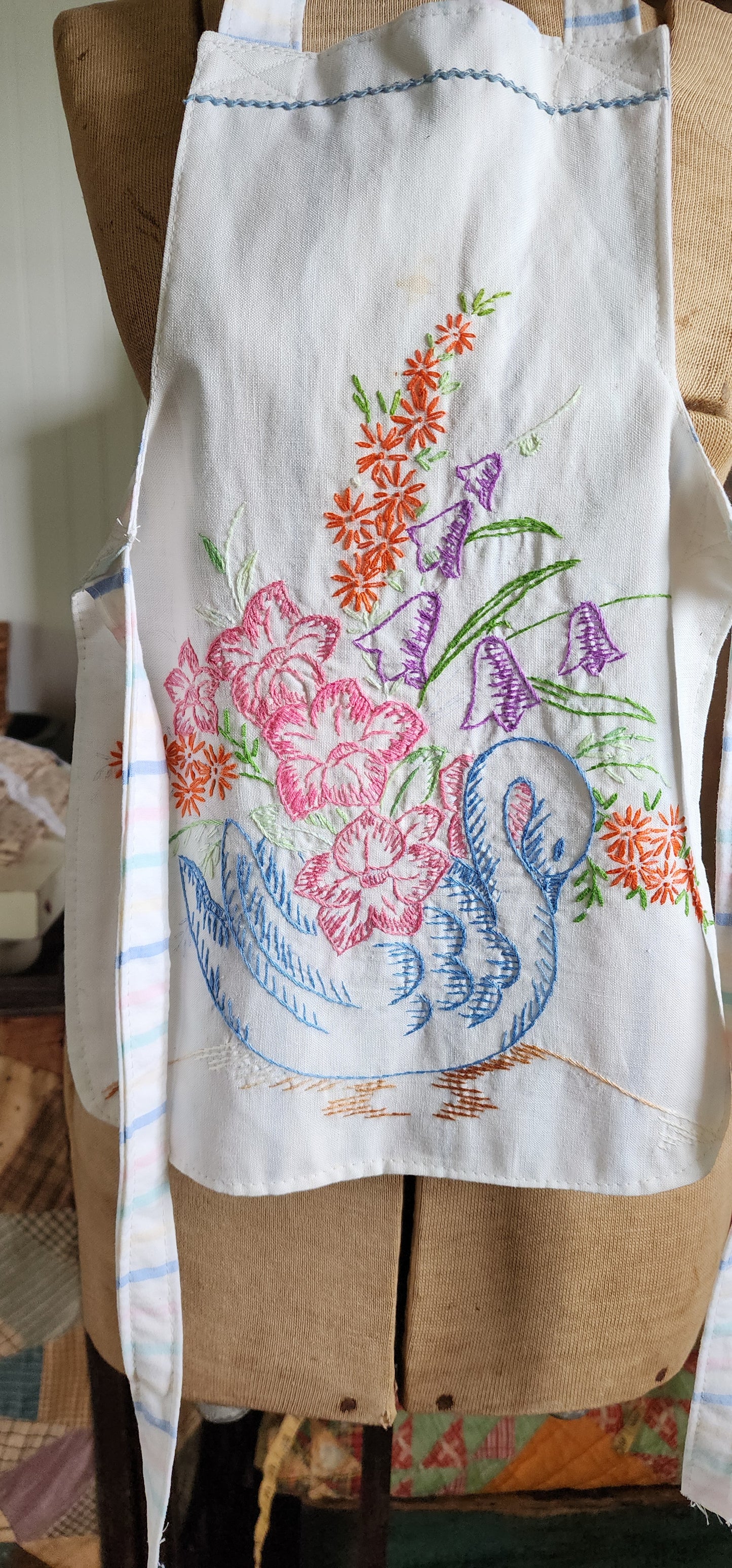 Grandma's Vintage Linen Children's Apron