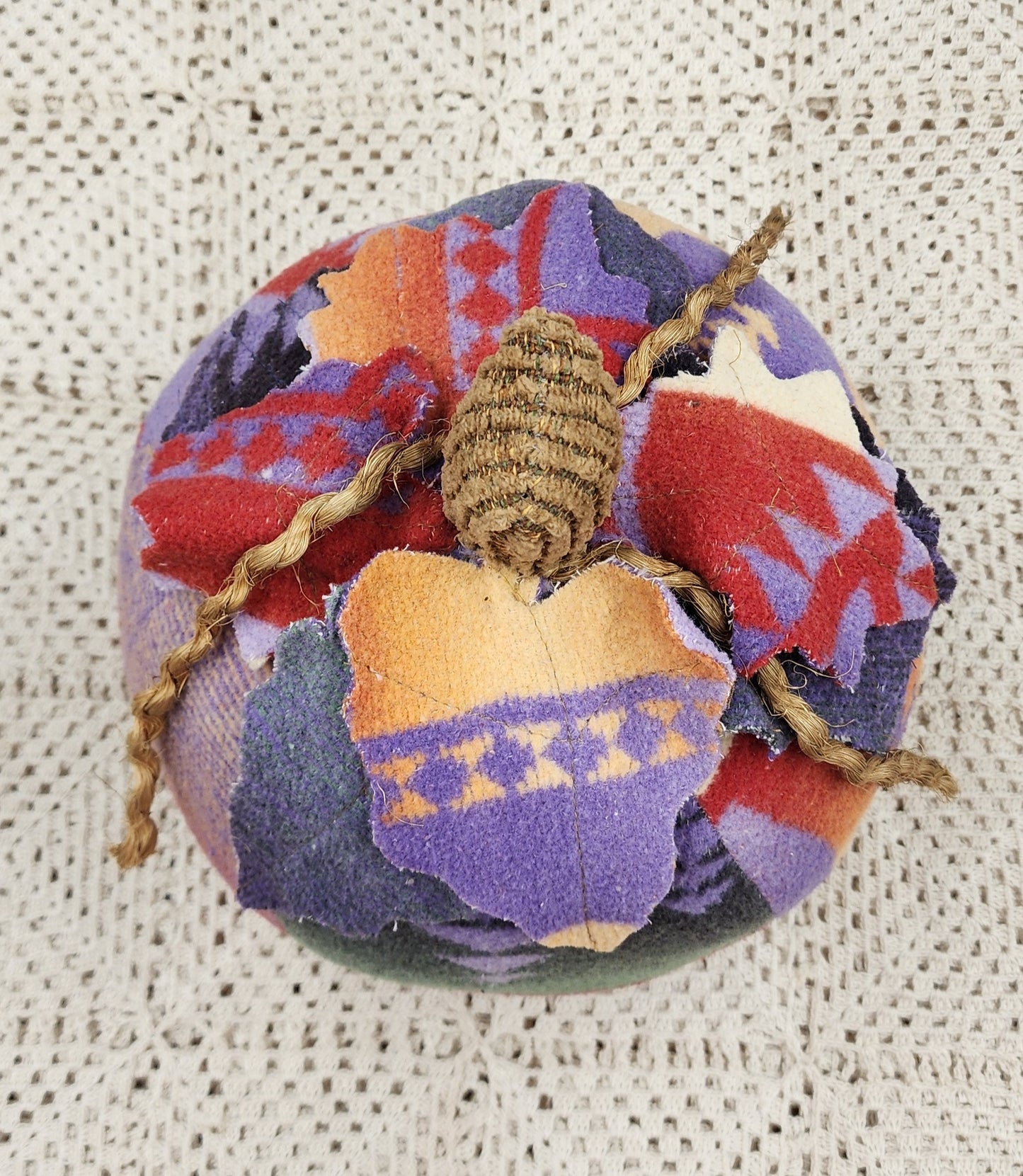Grandma's Vintage Linen Pumpkin