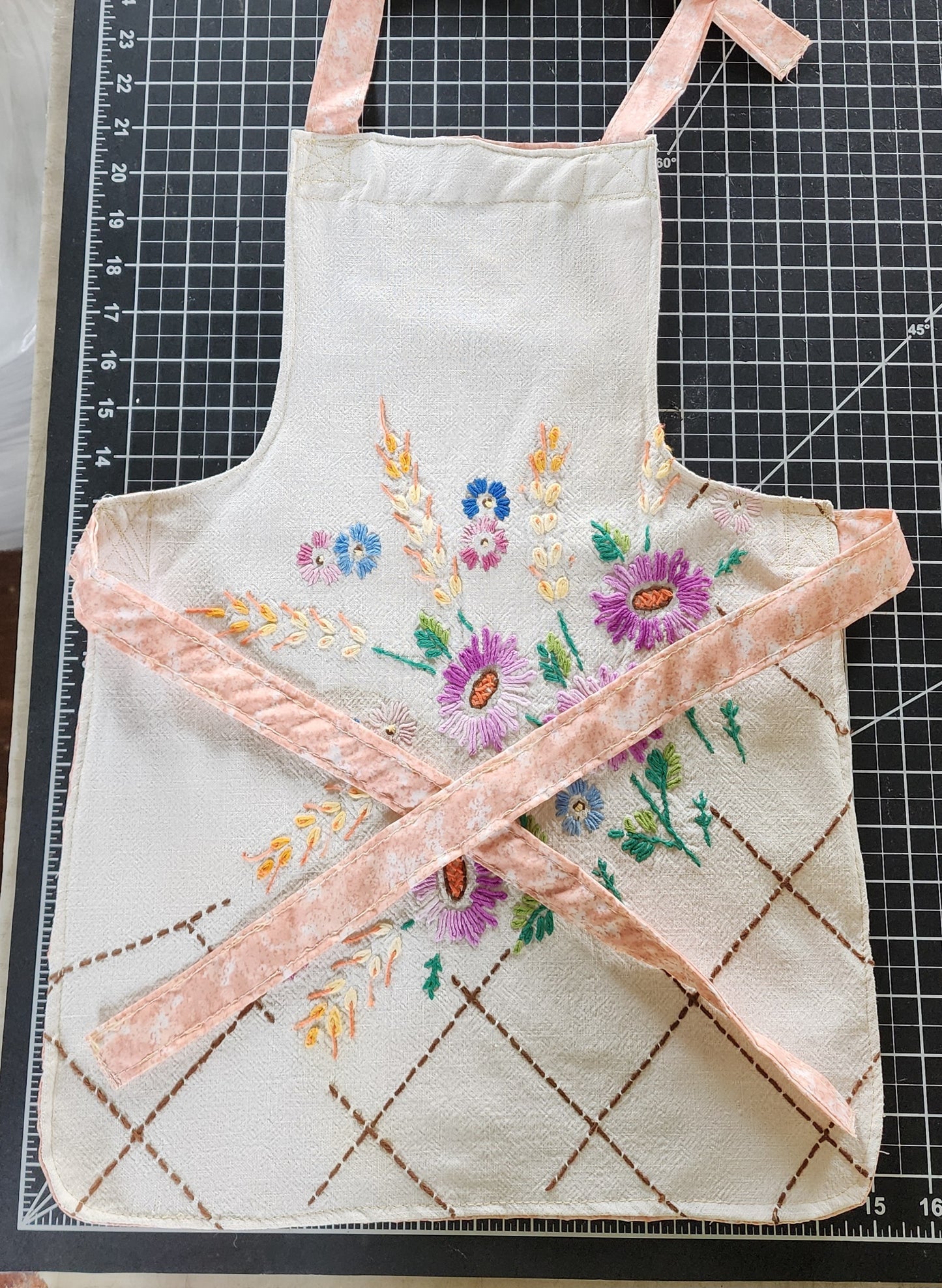 Grandma's Vintage Linen Children's Apron