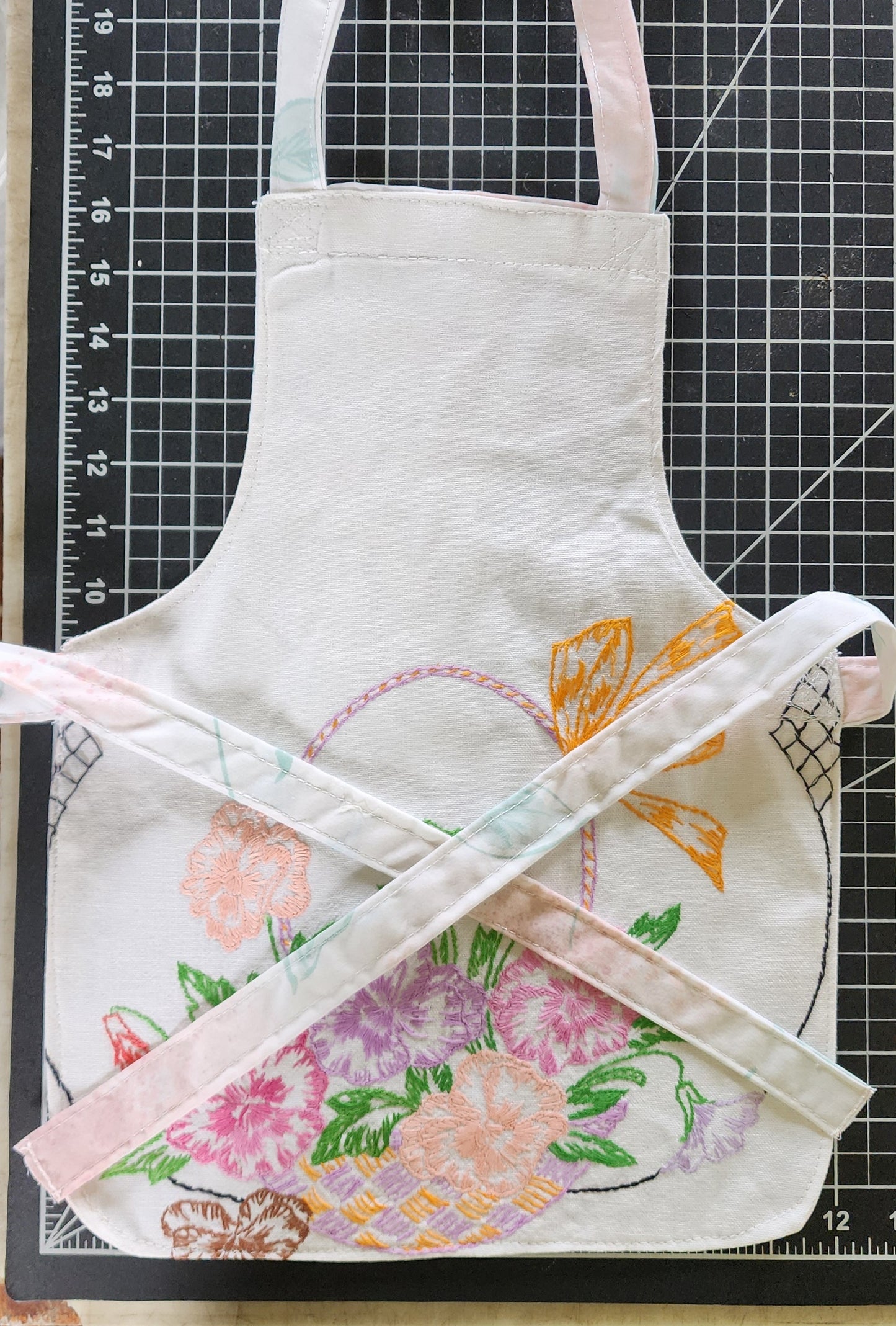 Grandma's Vintage Linen Children's Apron