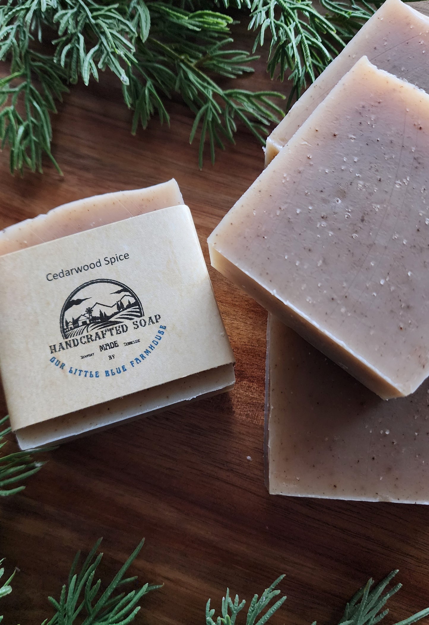 Cedarwood Spice Handmade Soap