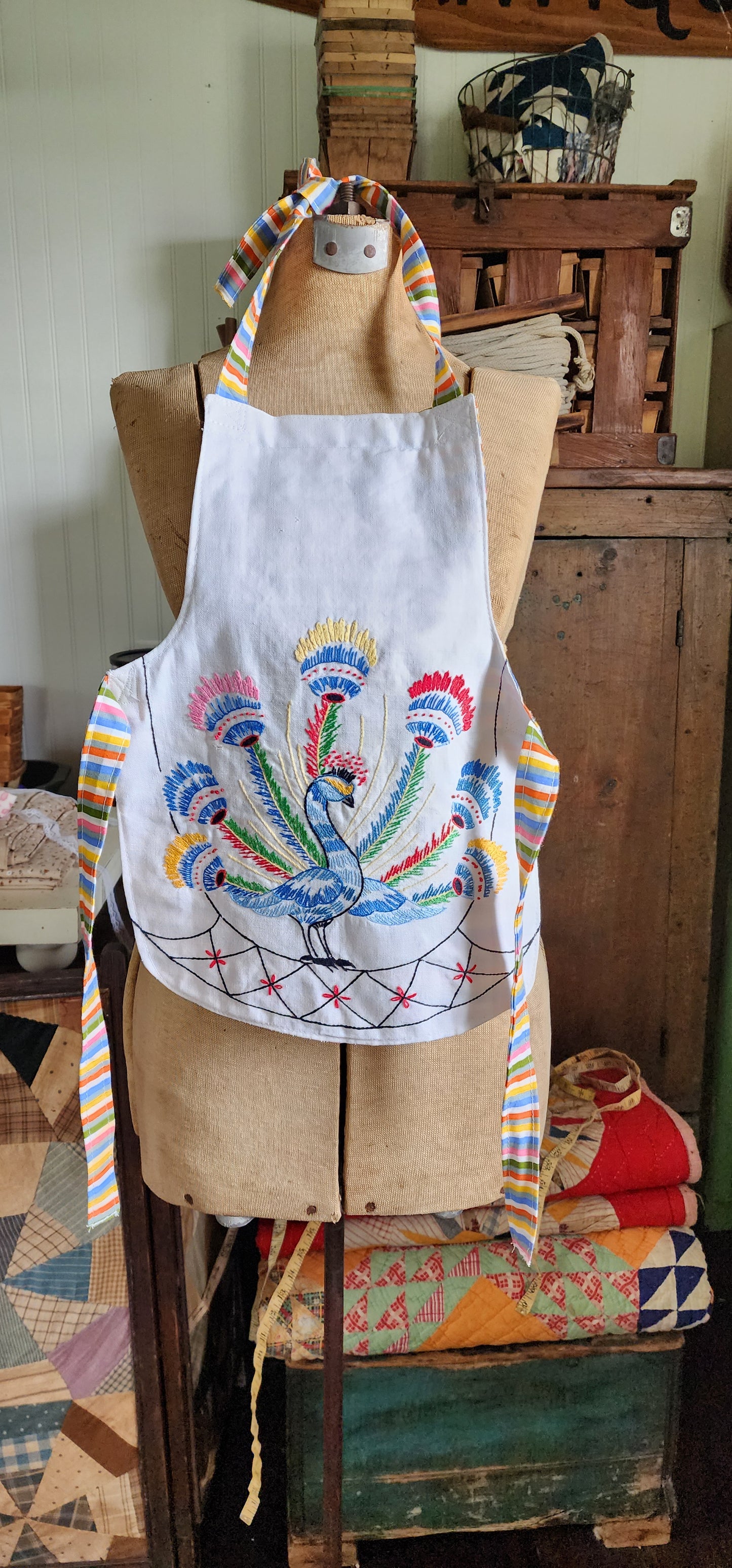 Grandma's Vintage Linen Children's Apron