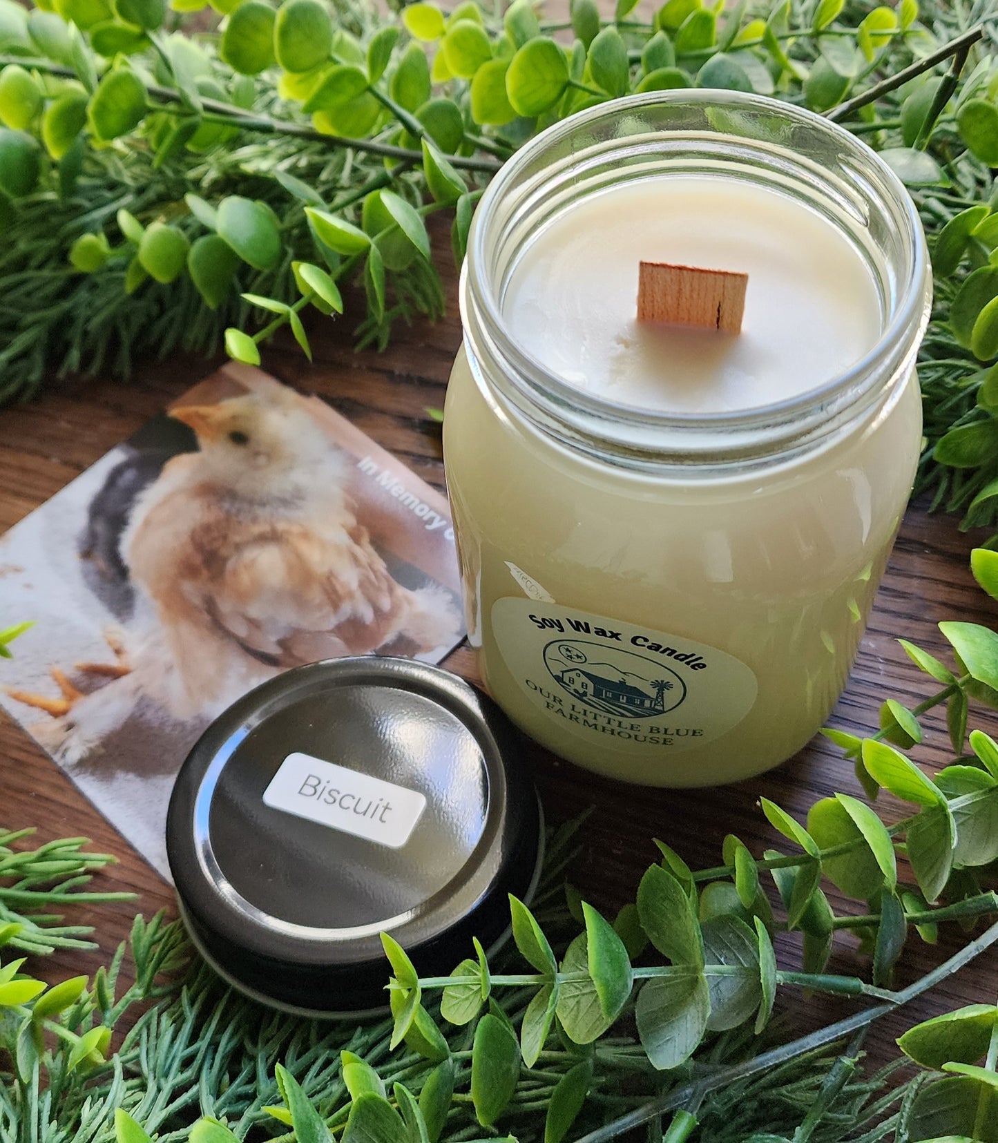 Soy Wax Candle - Biscuit