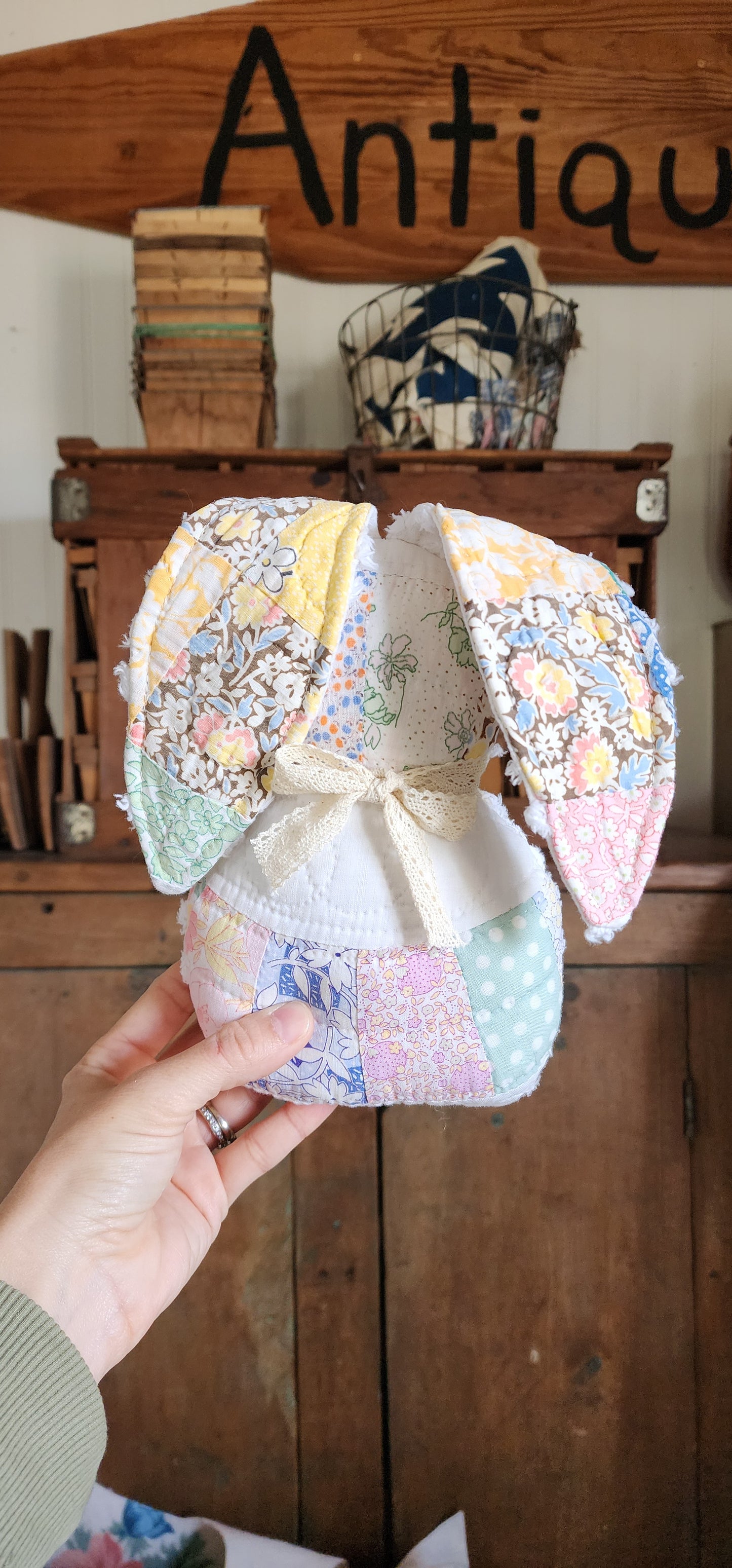 Vintage Quilt Bunny