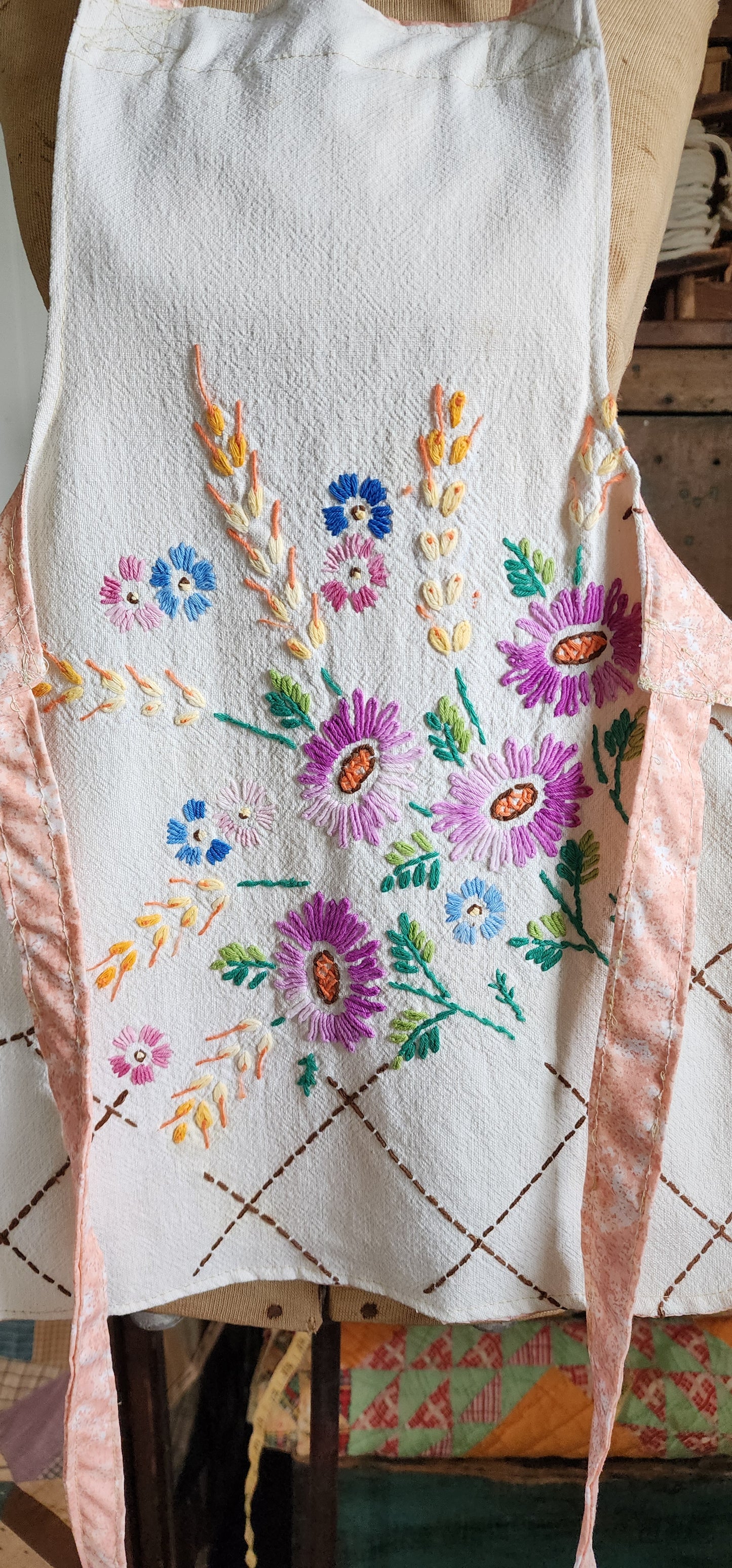 Grandma's Vintage Linen Children's Apron