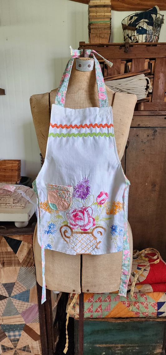 Grandma's Vintage Linen Children's Apron