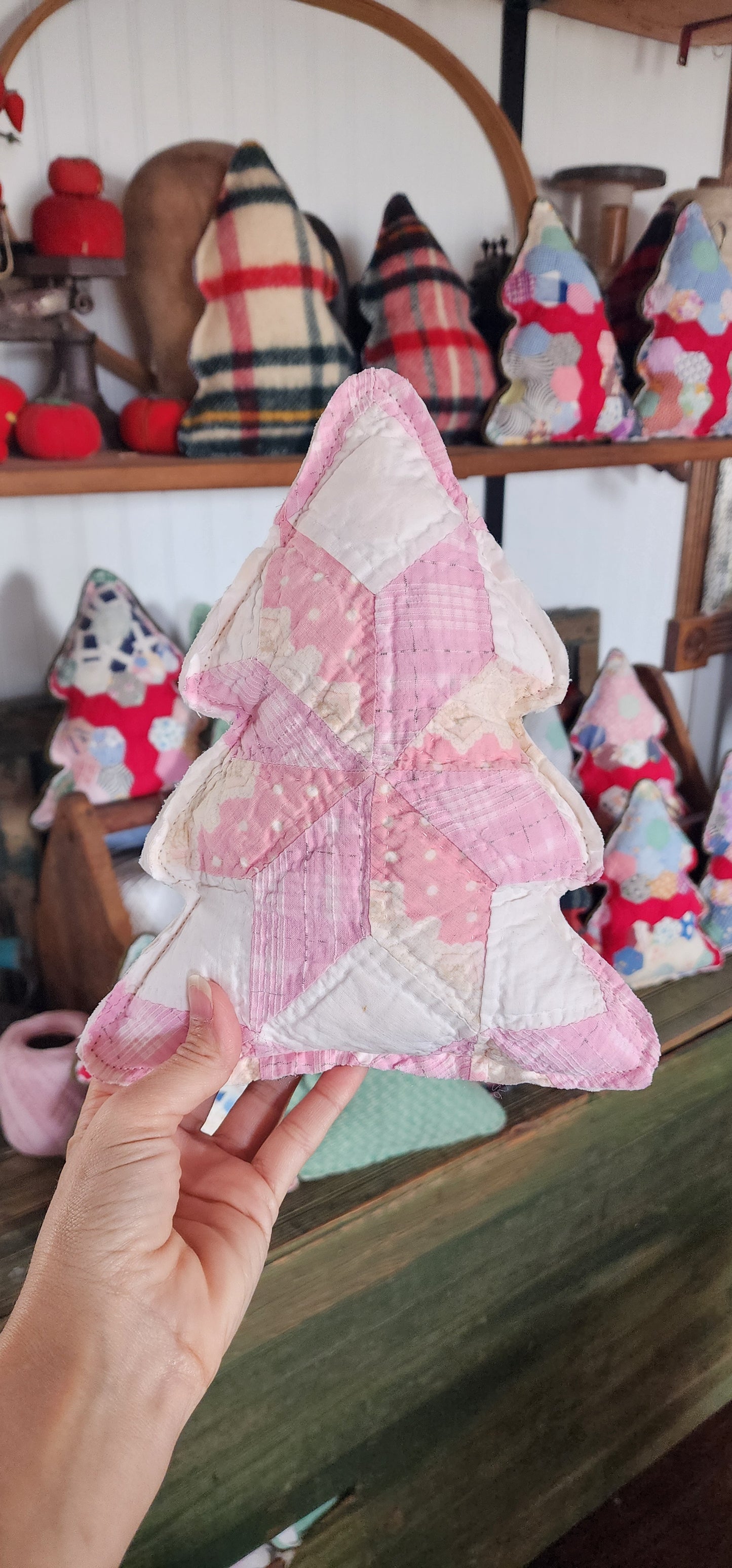 Vintage Quilt Christmas Tree