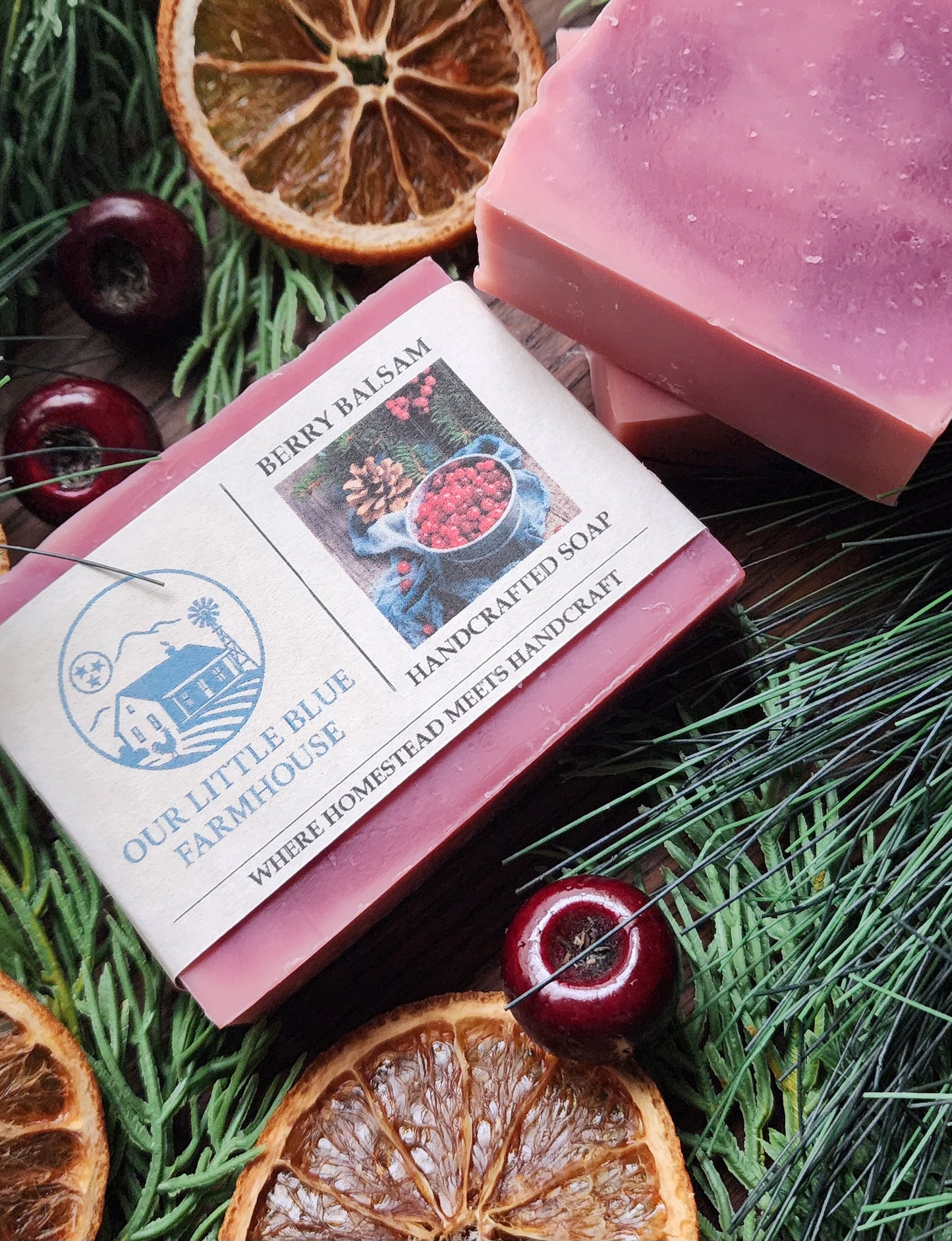 Berry Balsam Handmade Soap