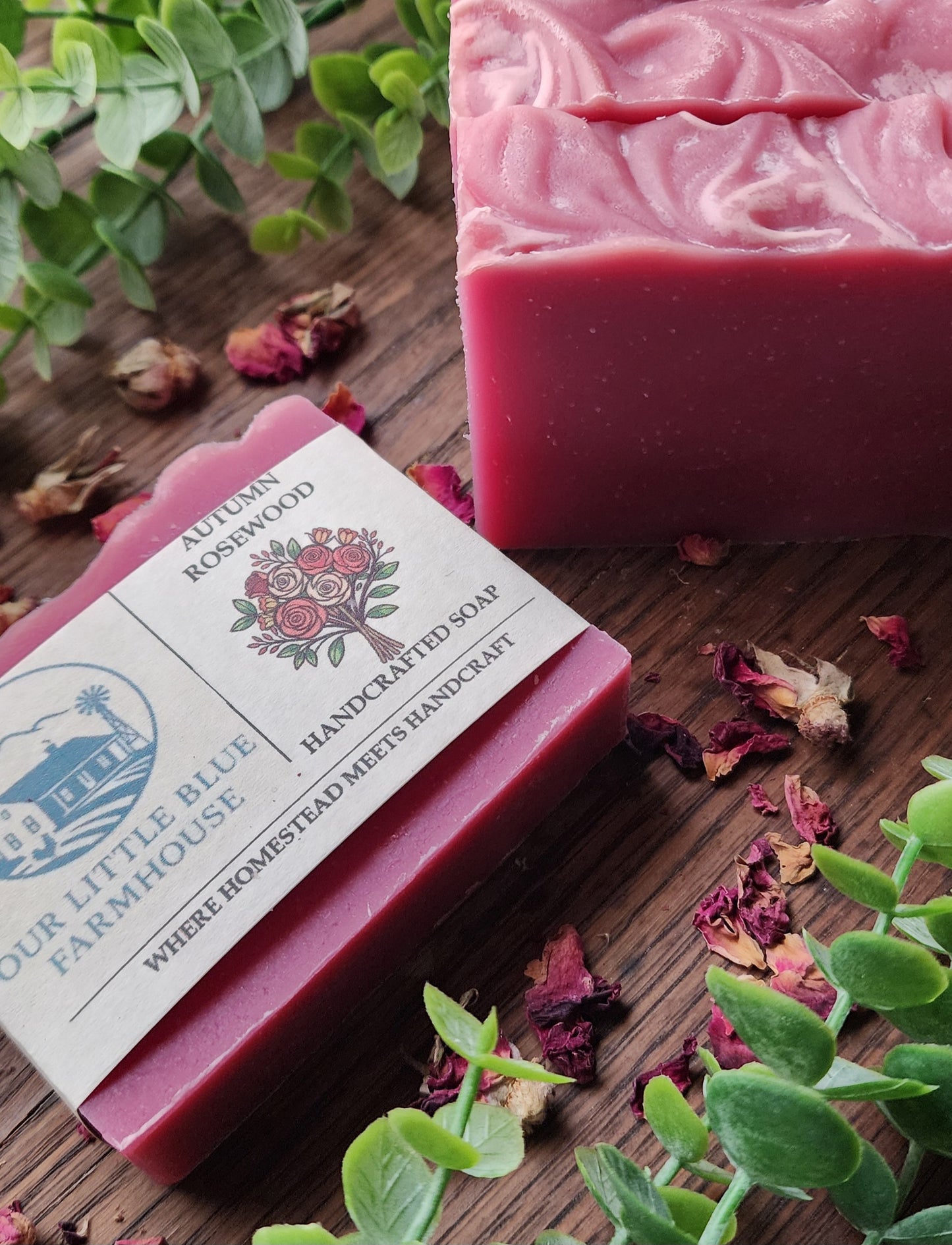 Autumn Rosewood Handmade Soap