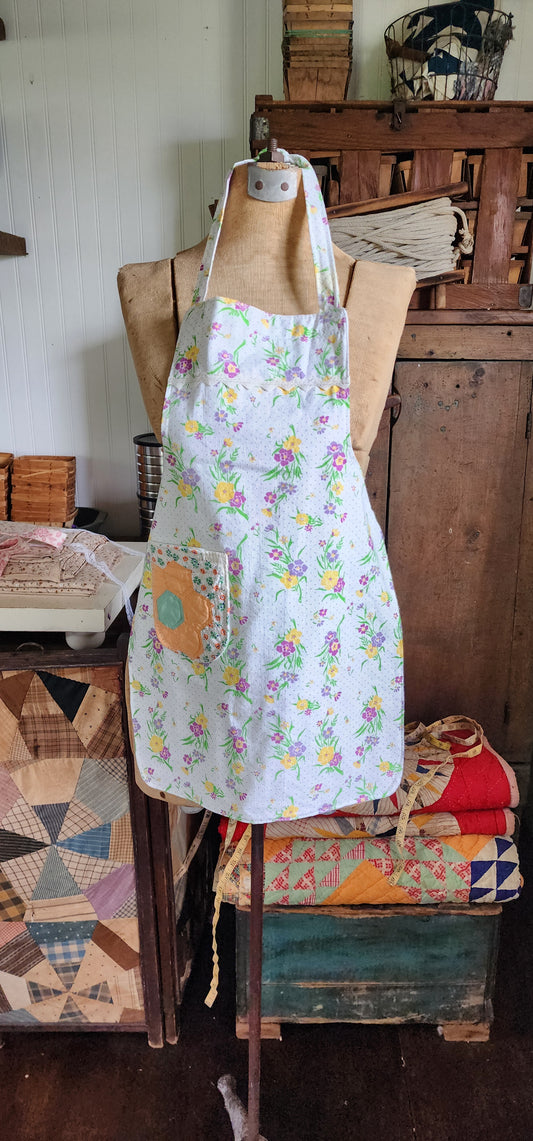 Grandma's Vintage Linen Children's Apron