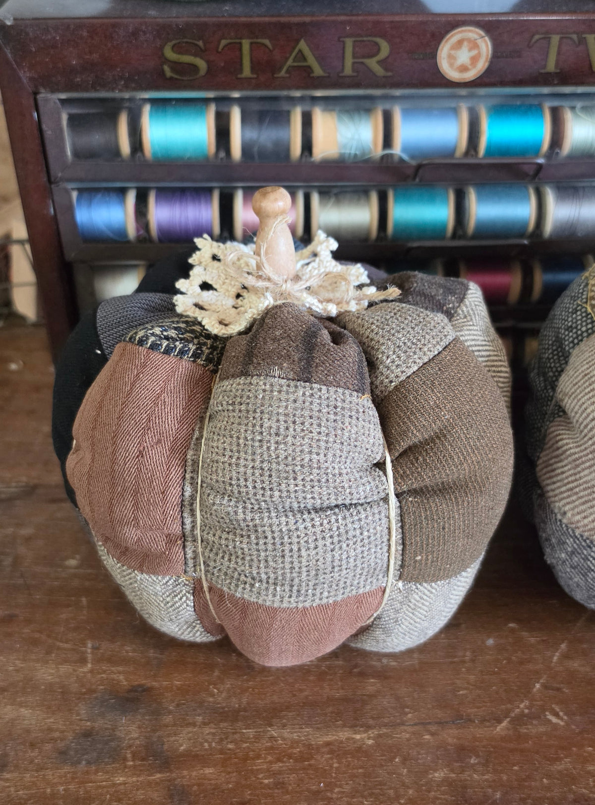 Vintage Quilt Pumpkin