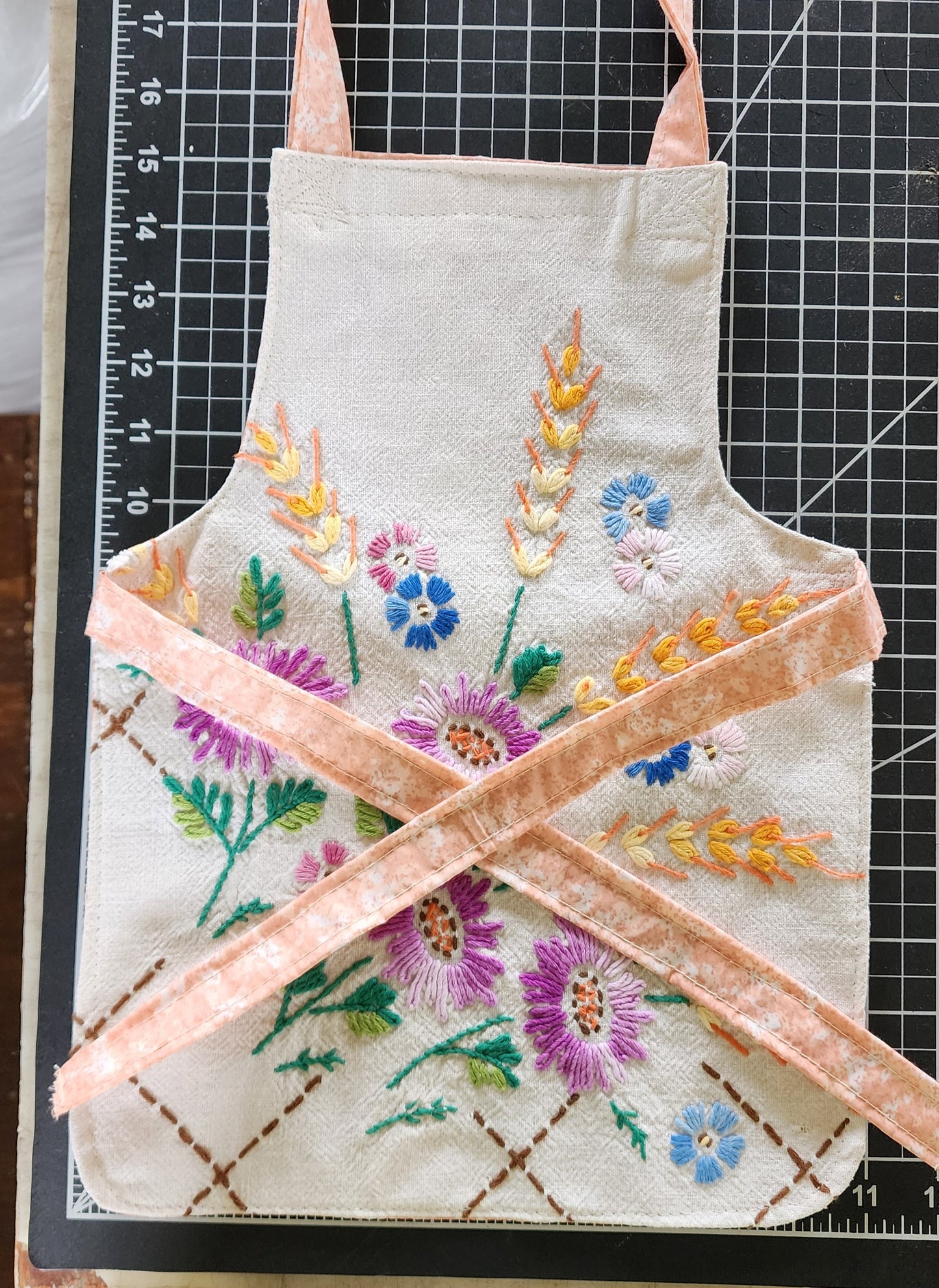 Grandma's Vintage Linen Children's Apron