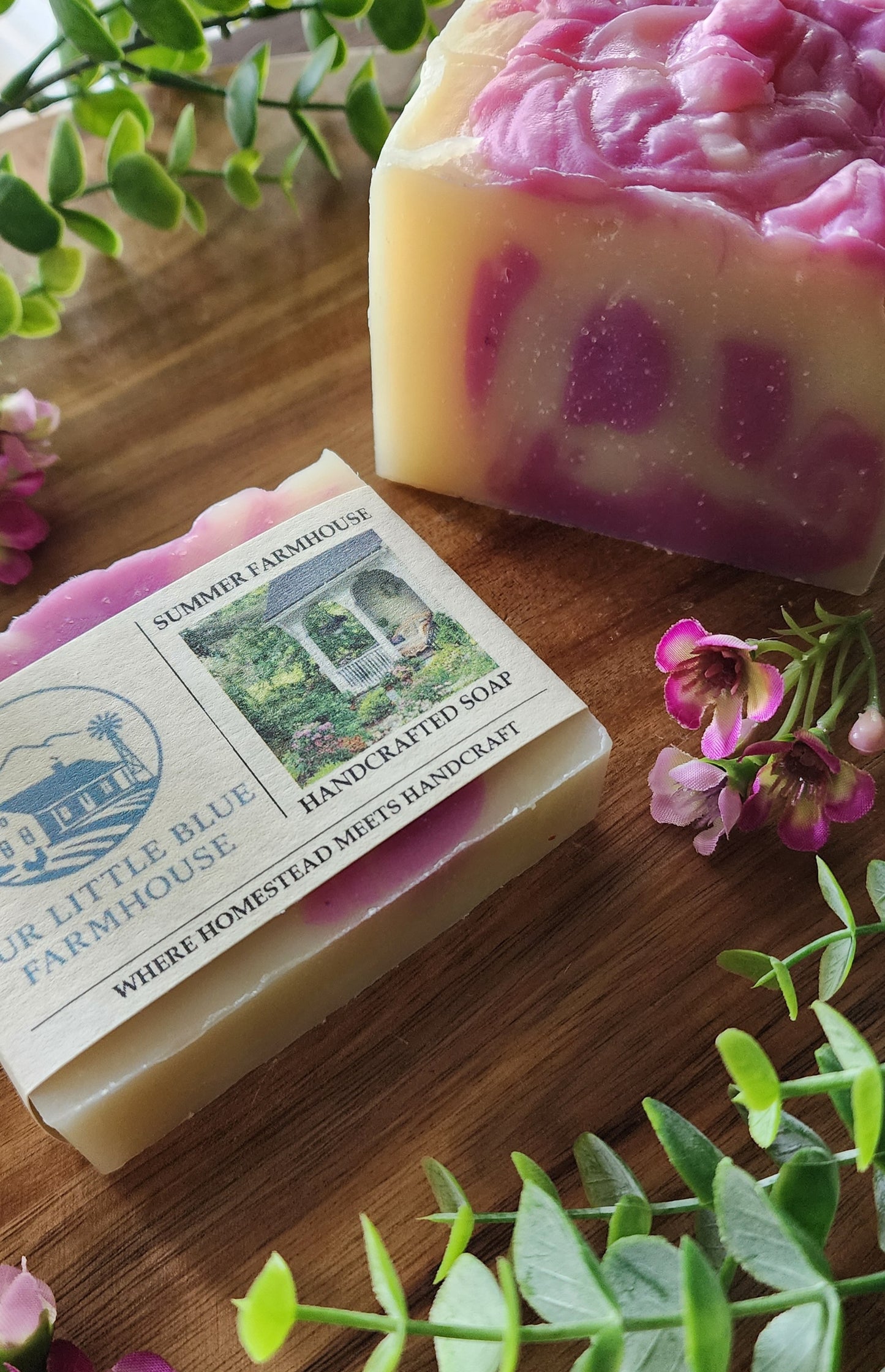 Summer Farmhouse Handmade Soap