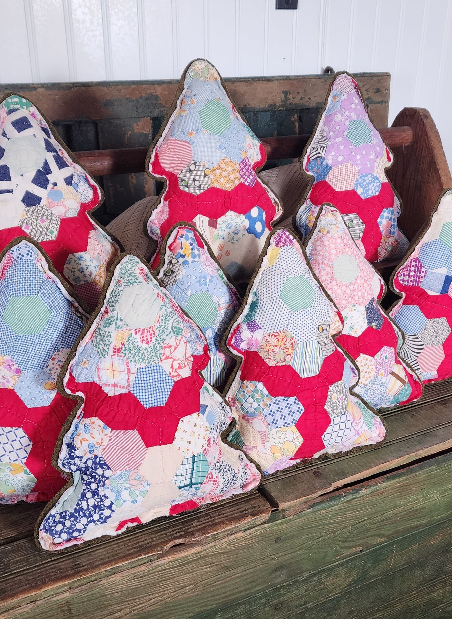 Vintage Quilt Christmas Tree