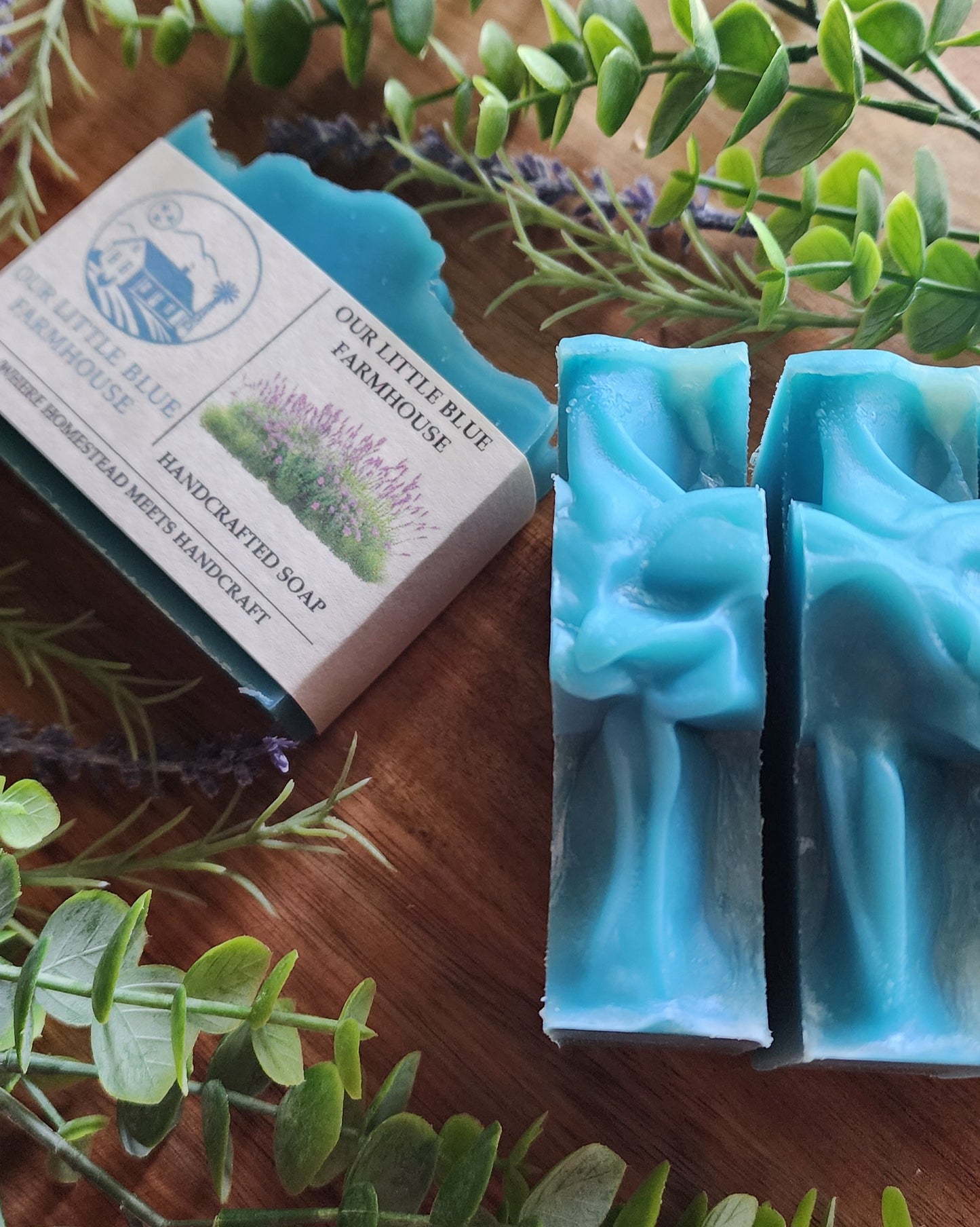 Our Little Blue Farmhouse Handmade Soap