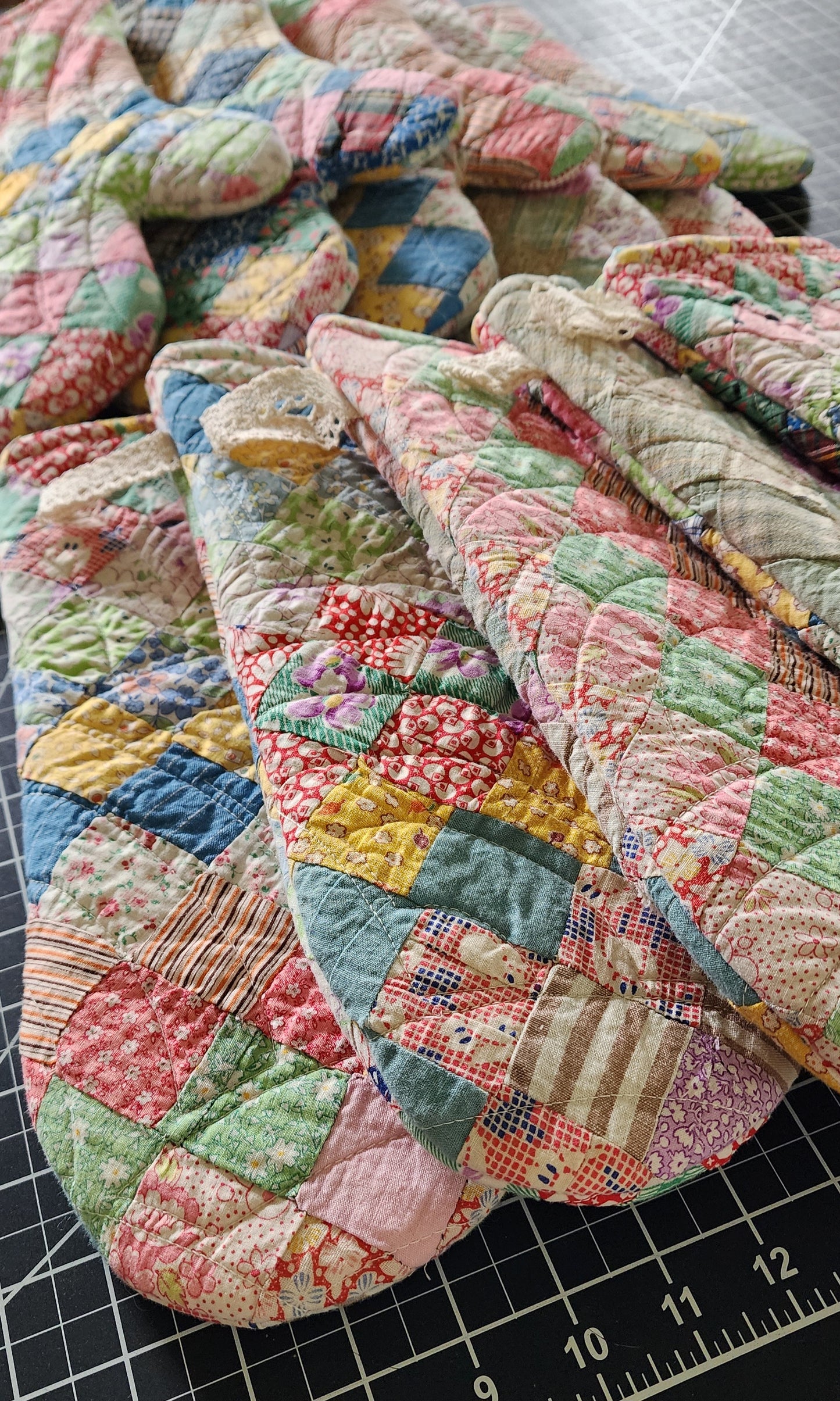 Vintage Quilt Ovenmitt