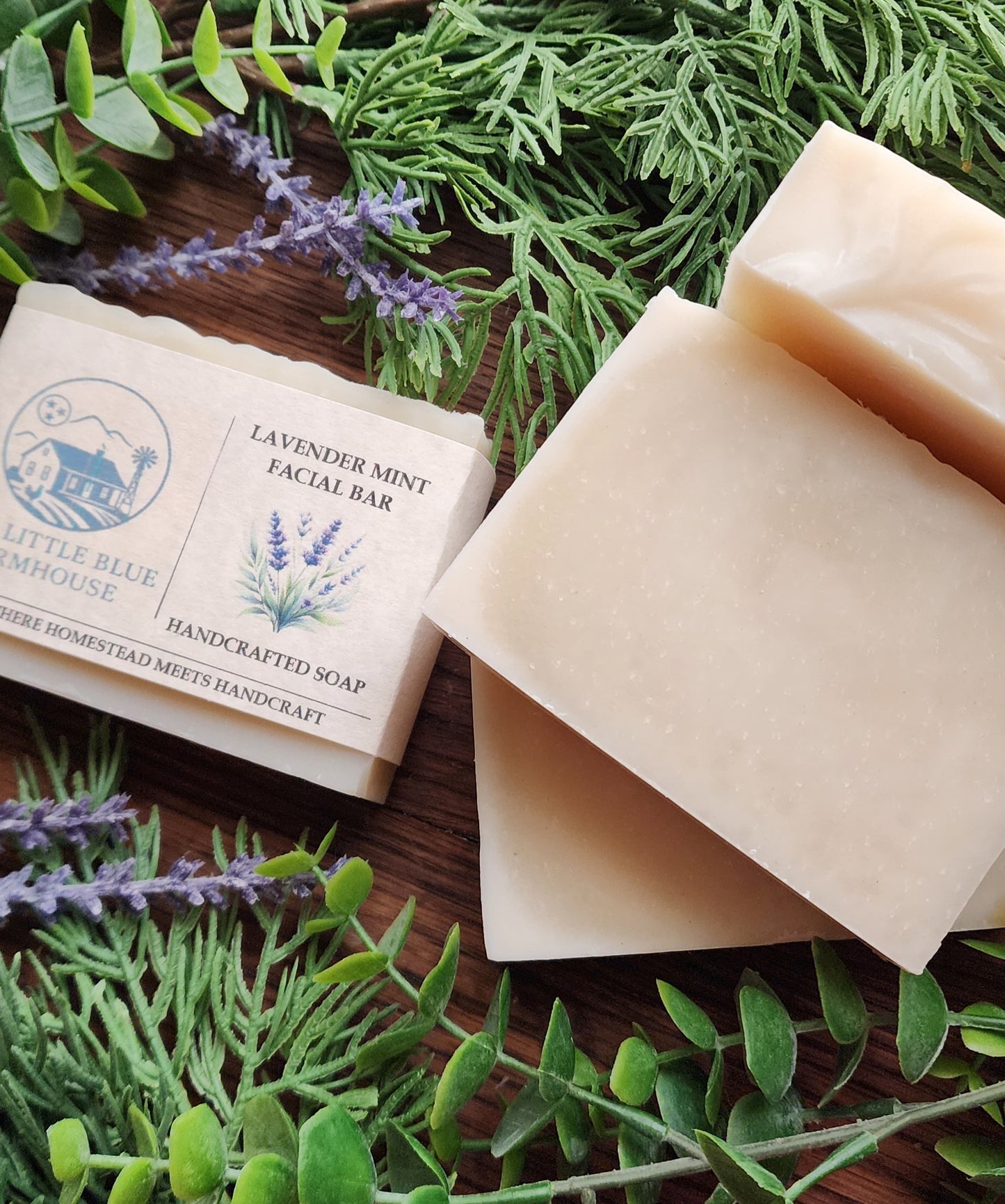 Lavender Mint Facial Soap Bar