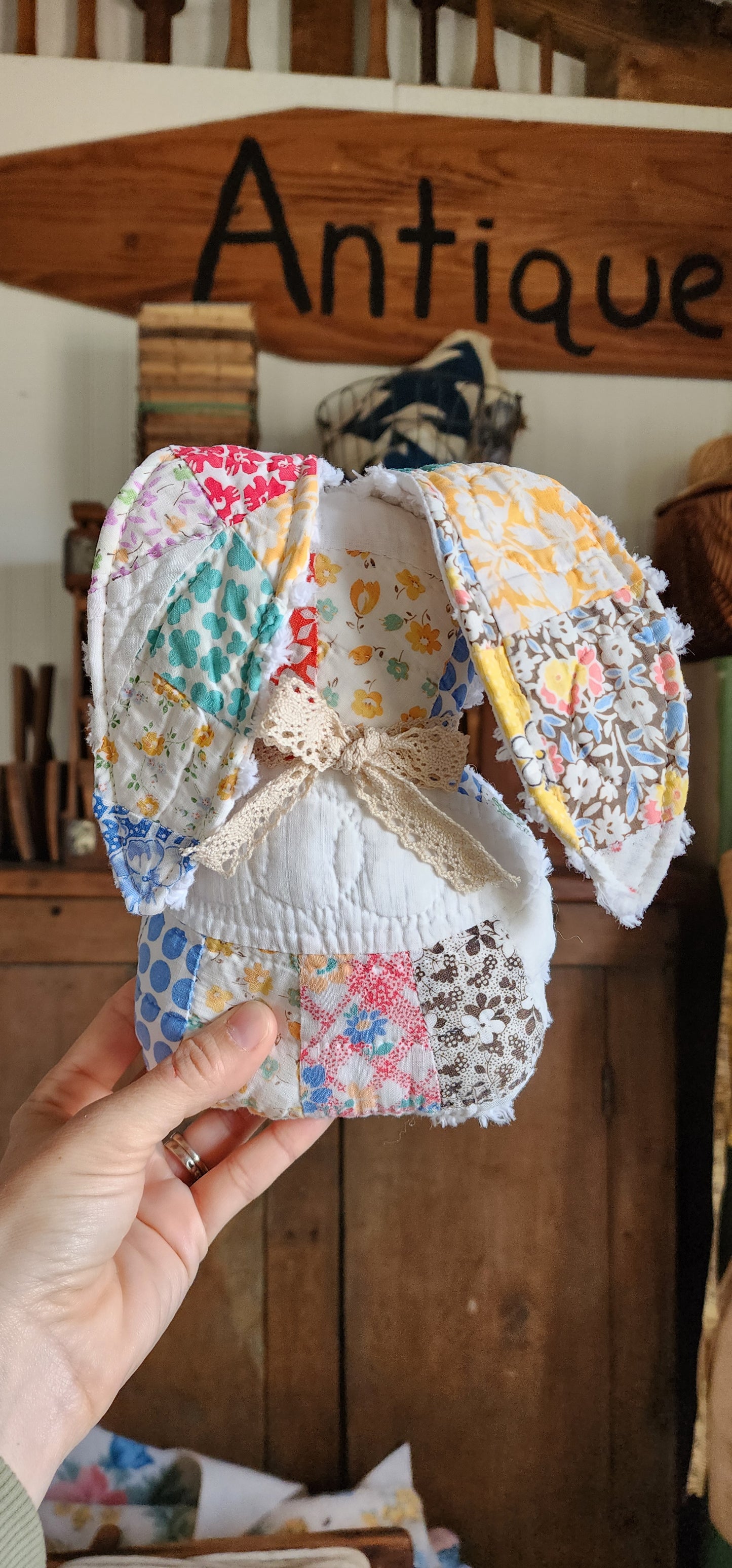 Vintage Quilt Bunny