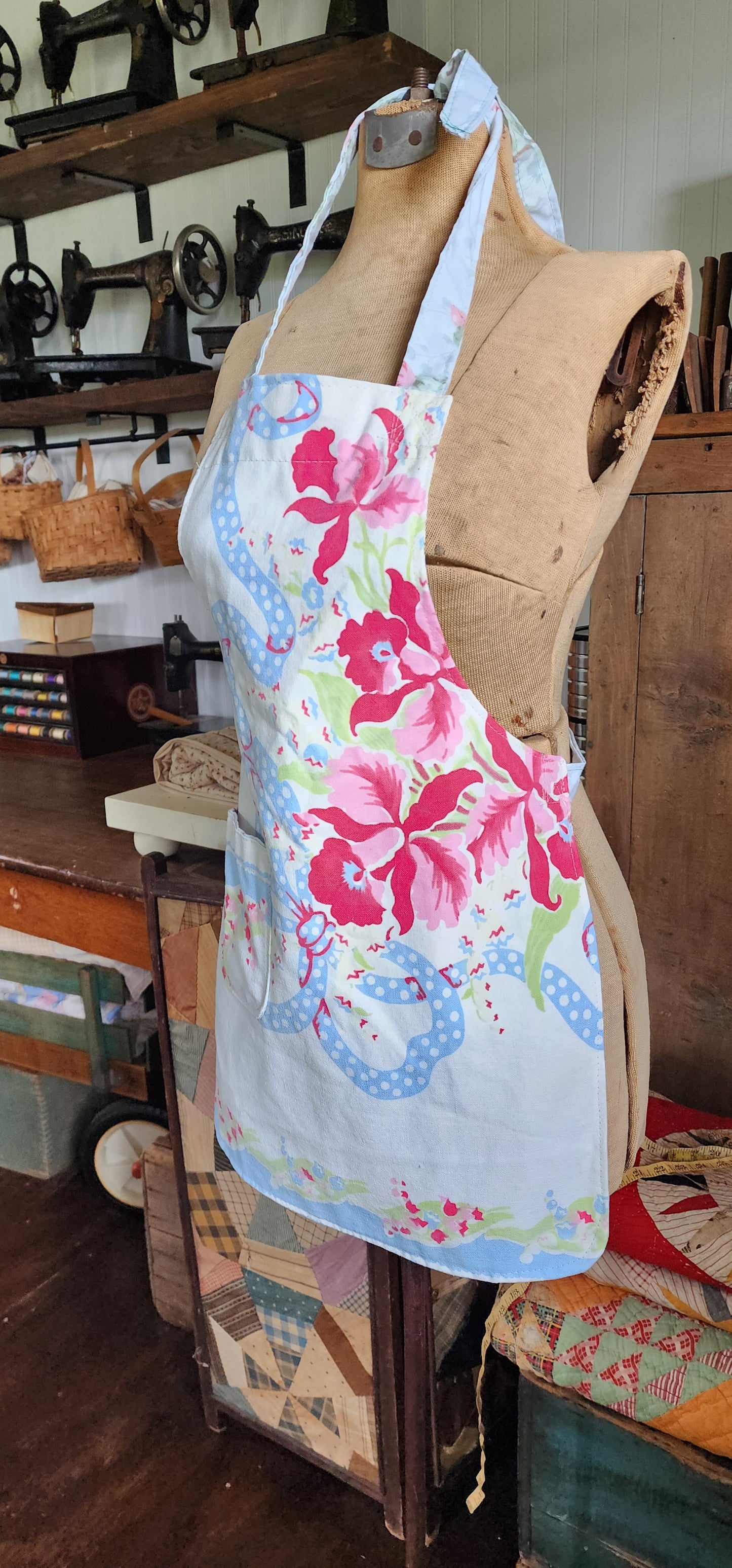 Grandma's Vintage Linen Children's Apron