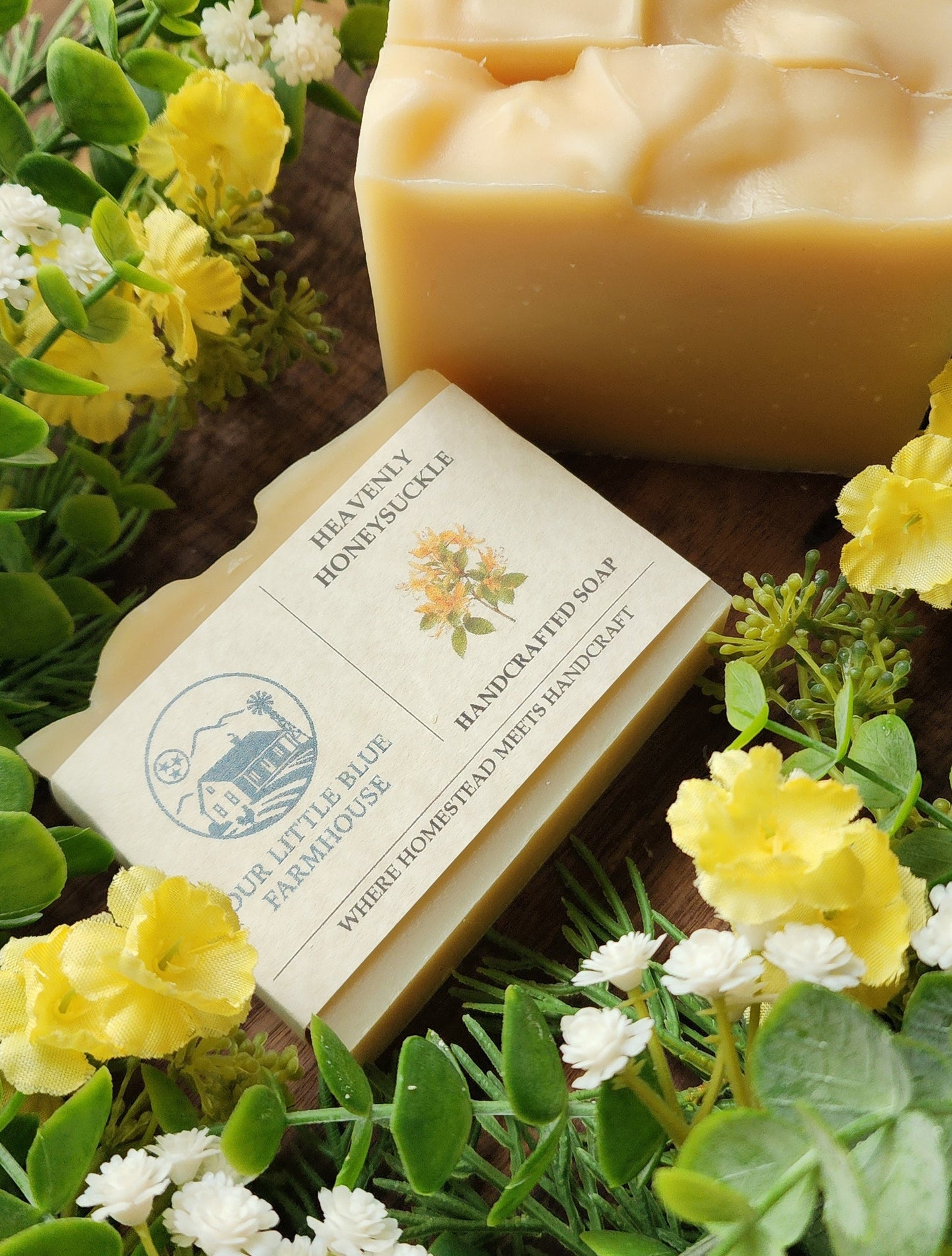 Heavenly Honeysuckle Handmade Soap