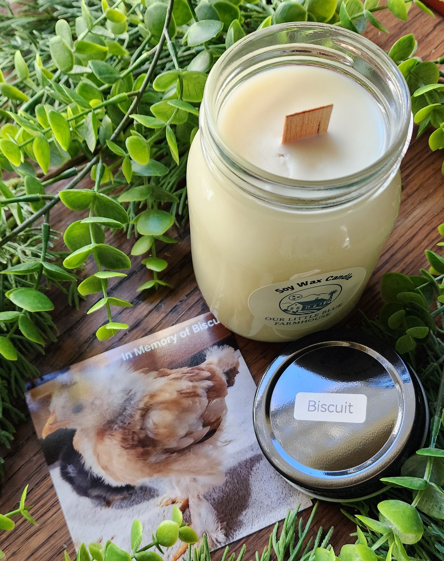 Soy Wax Candle - Biscuit