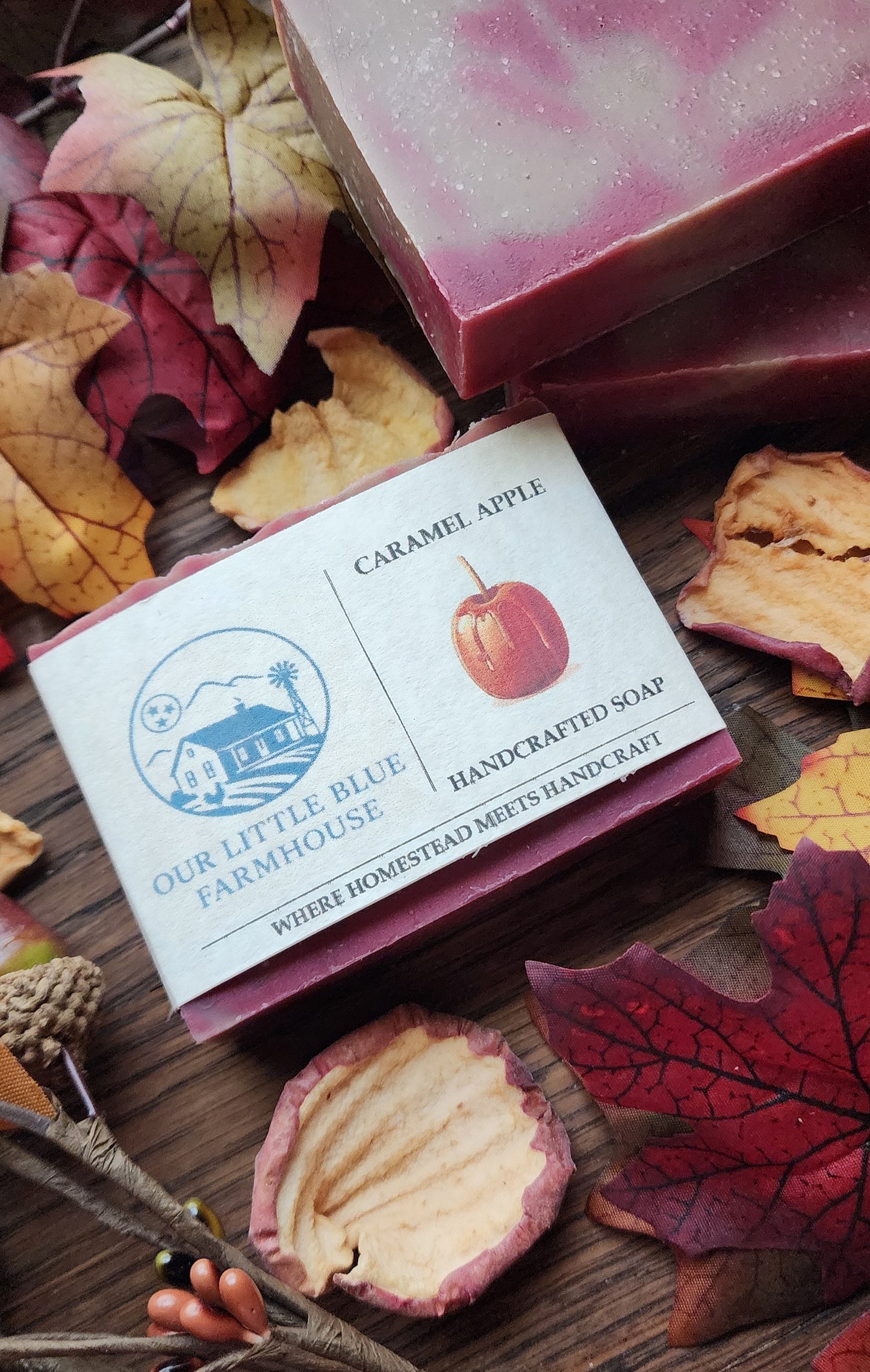 Caramel Apple Farmhouse Handmade Soap