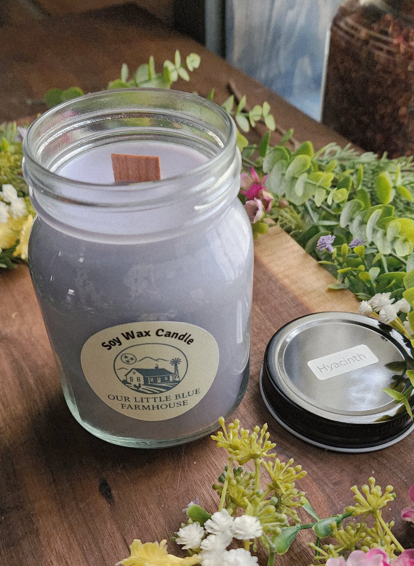 Soy Wax Candle - Hyacinth