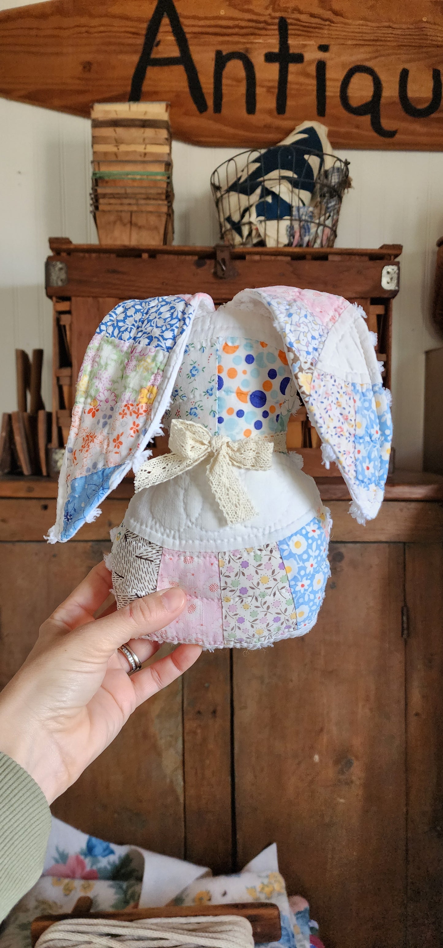Vintage Quilt Bunny