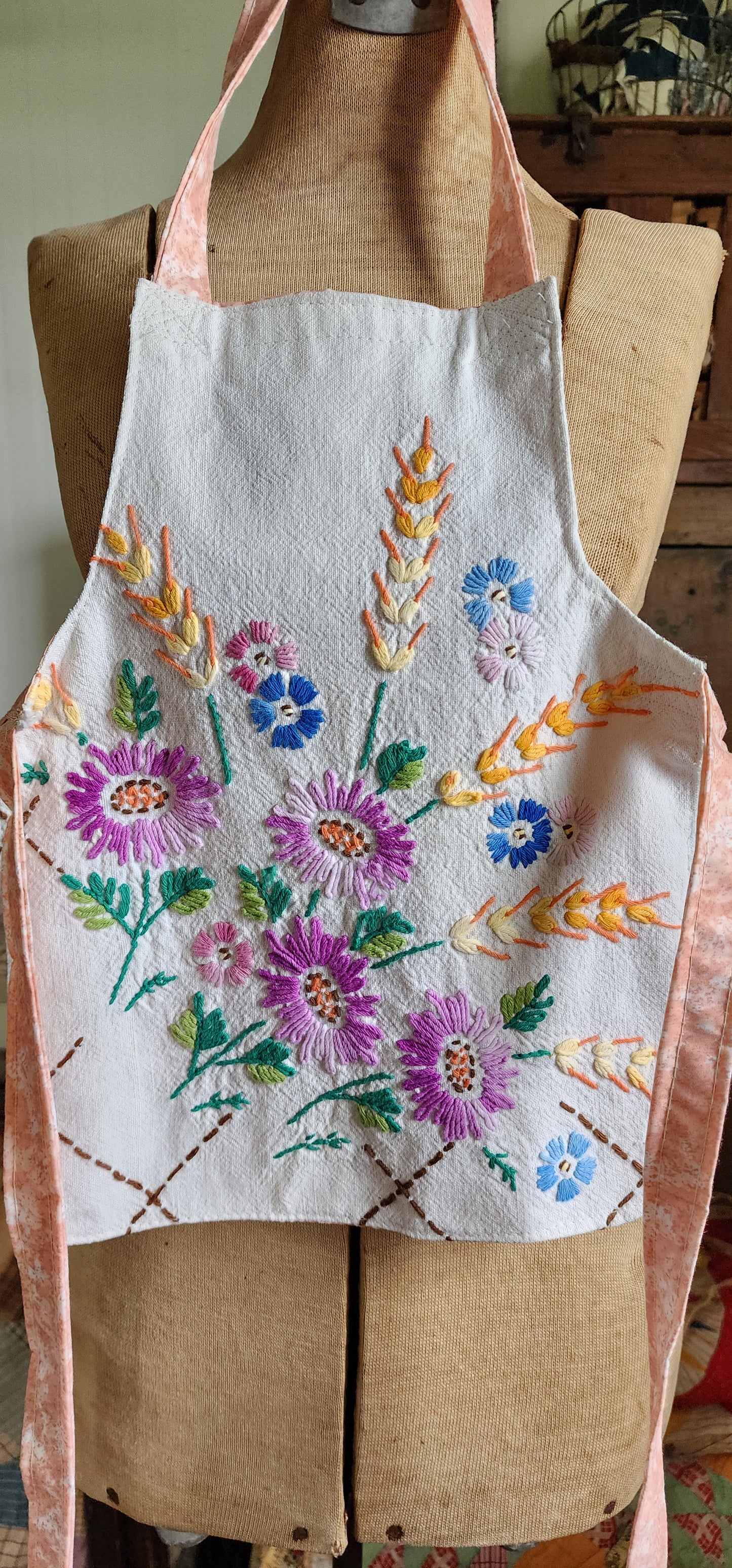 Grandma's Vintage Linen Children's Apron