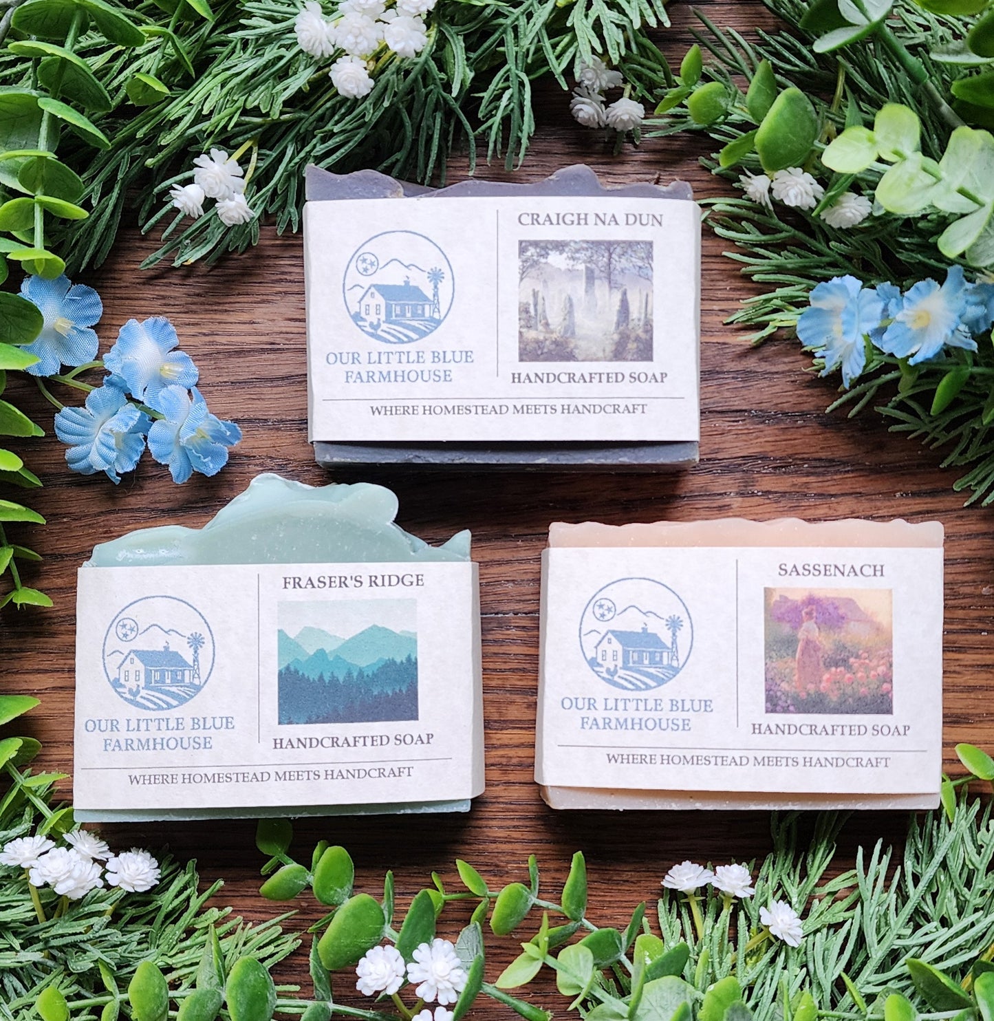 Outlander Inspired Handmade Soap Bundle