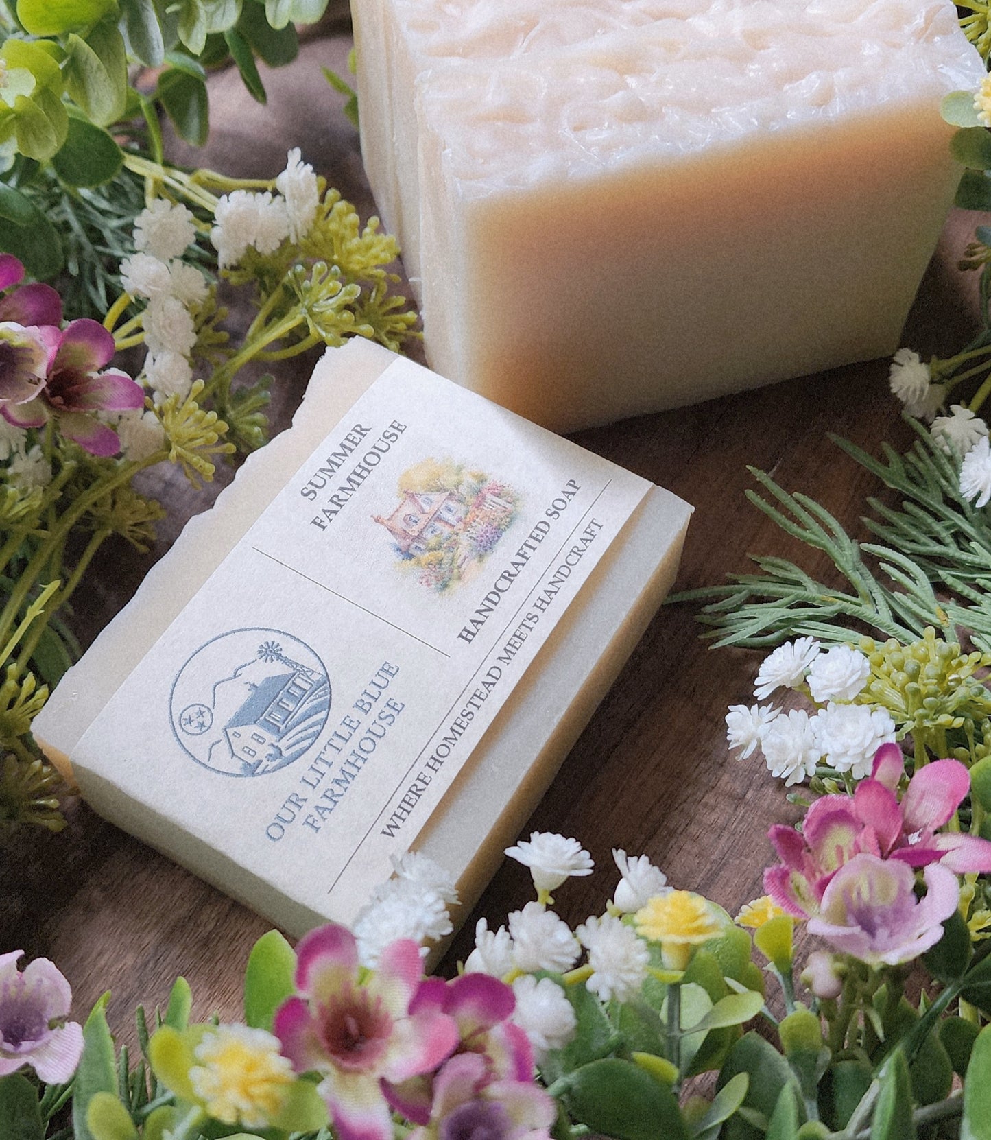 Summer Farmhouse Handmade Soap