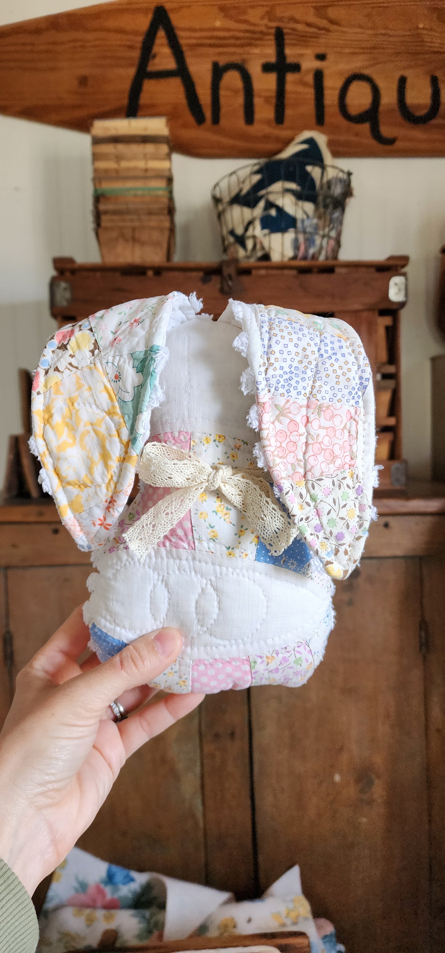 Vintage Quilt Bunny