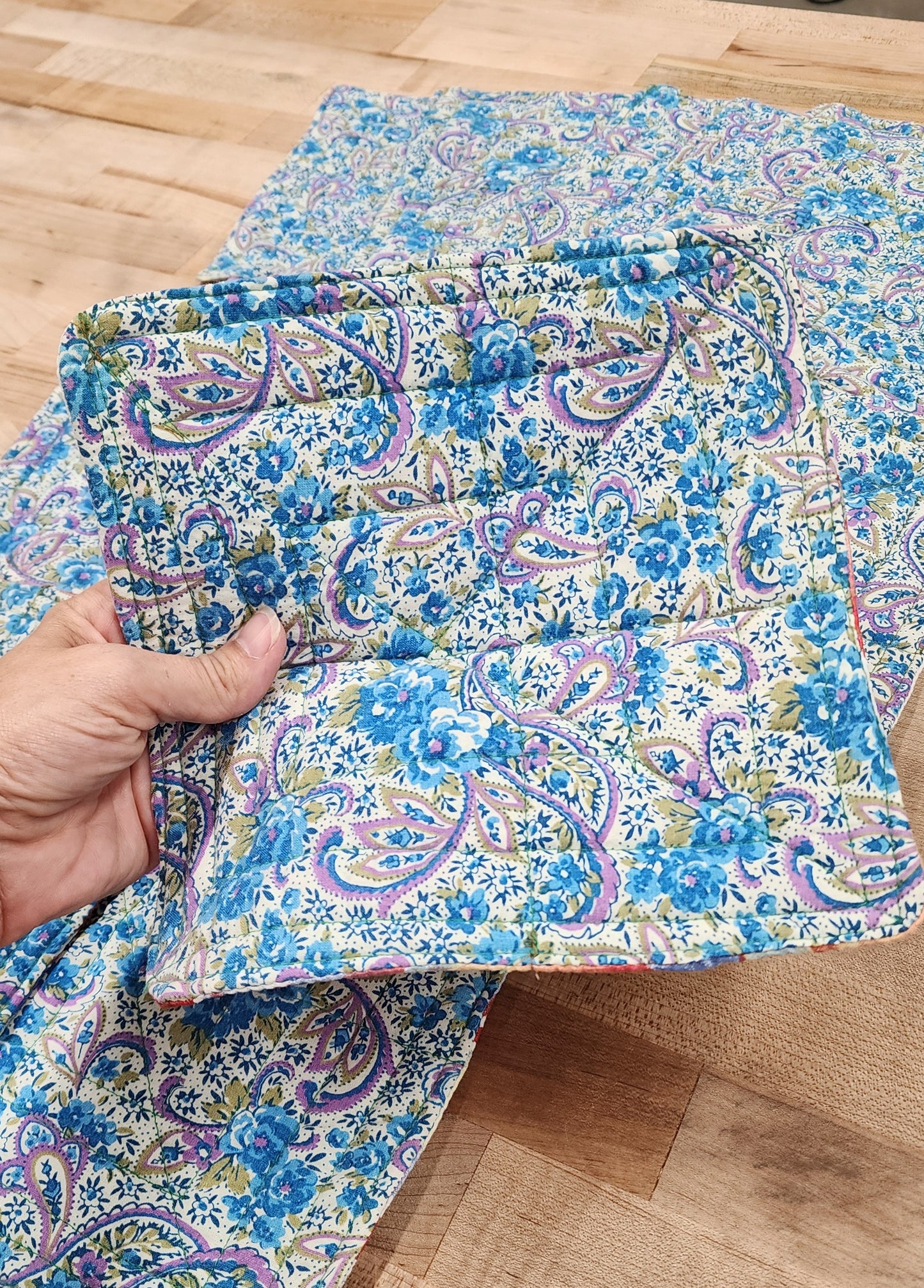Grandma's Pot Holder Lot B Set of 2